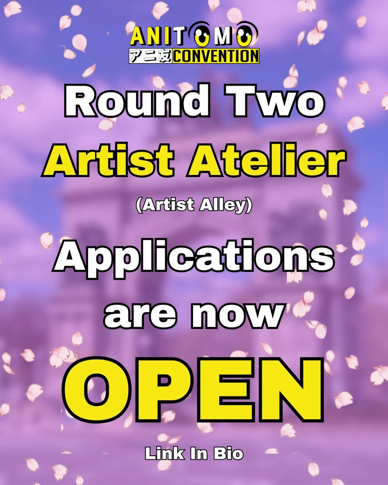 Hello Artsy Friends! Round 2 of Artist Atelier is LIVE! Link in bio.

Round 2 we will be prioritizing applicants that create:

* 3D prints / Figurines / Toys
* Apparel 
* Live art demonstrations (Nail tech, Tattoos etc)
* Art related to Japanese cult