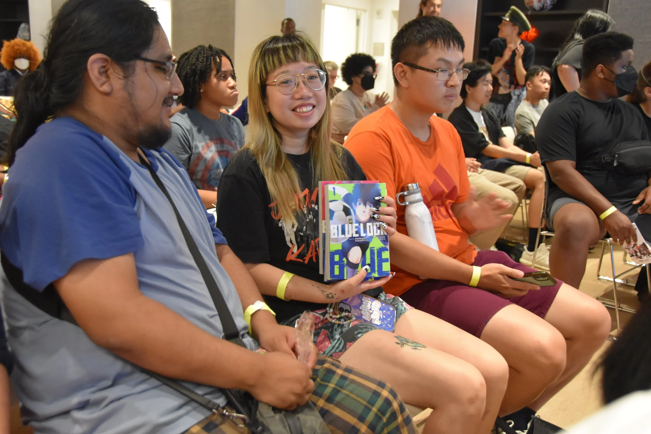 Manga Giveaway 2023 AniTOMO Con Photo by Amanda Moses