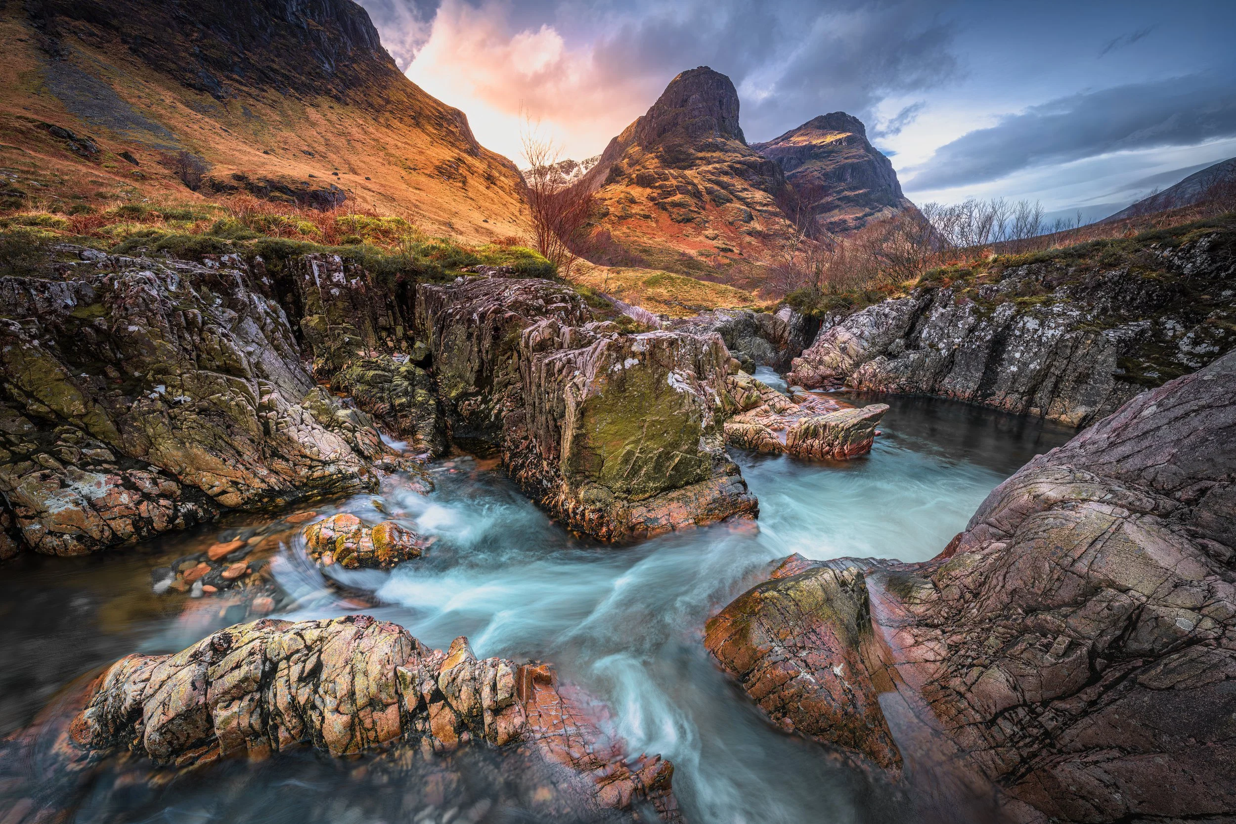 "The Bends", Glen Coe, Highlands, Scotland (21 December 2025)