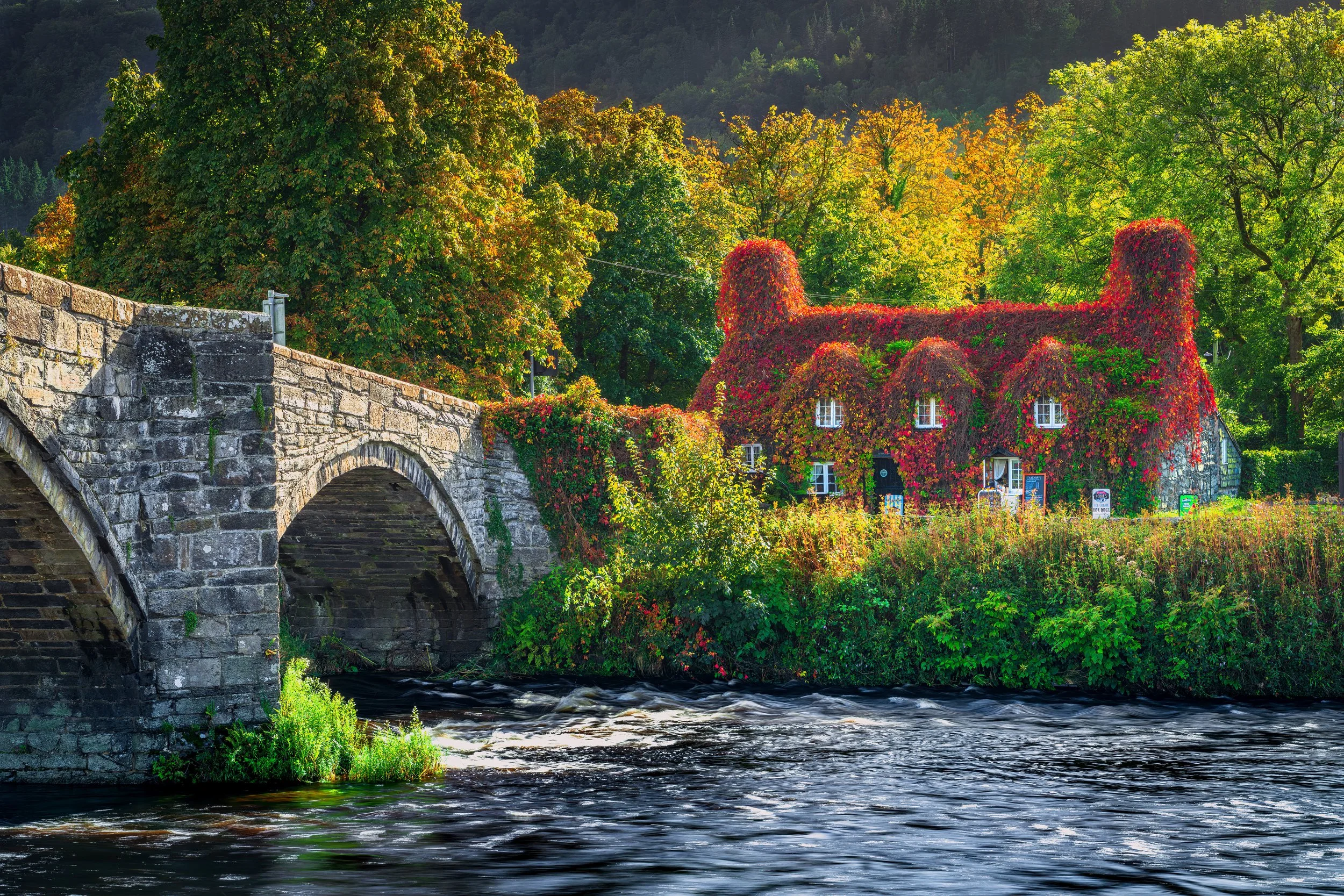 "The Red House", LLanrwst, Wales (27 September 2024)