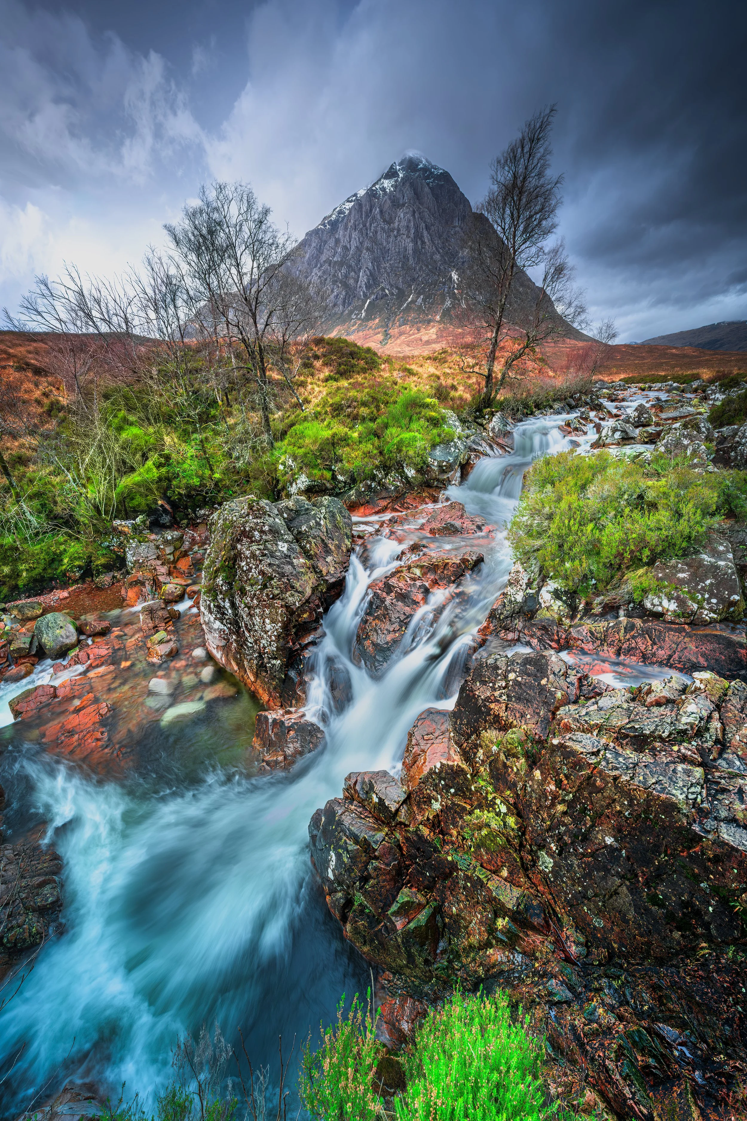 "Pyramid Flow I", Glen Coe, Highlands, Scotland (21 December 2025)