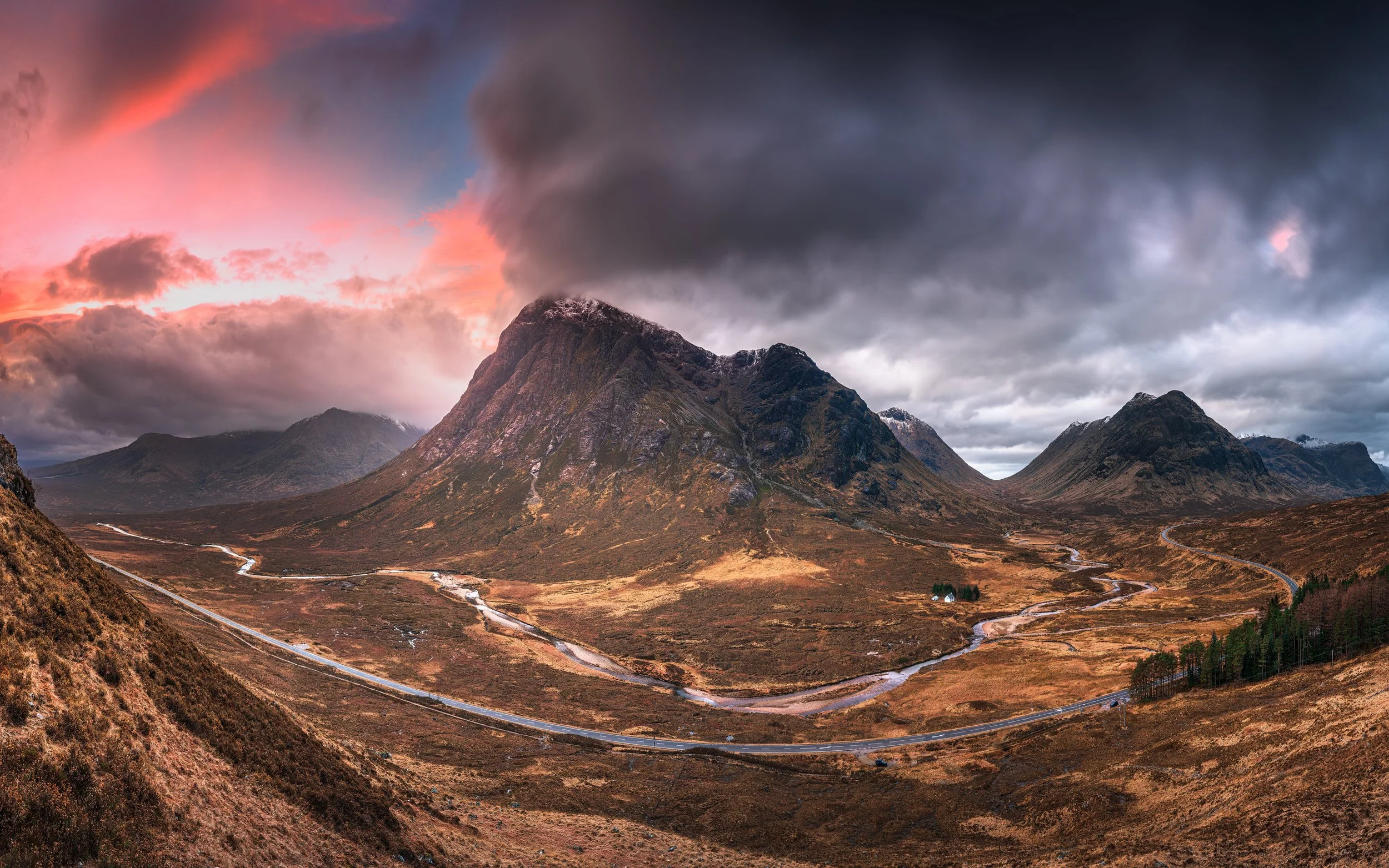 "The Dark Pass", Glen Coe, Highlands, Scotland (21 December 2025)