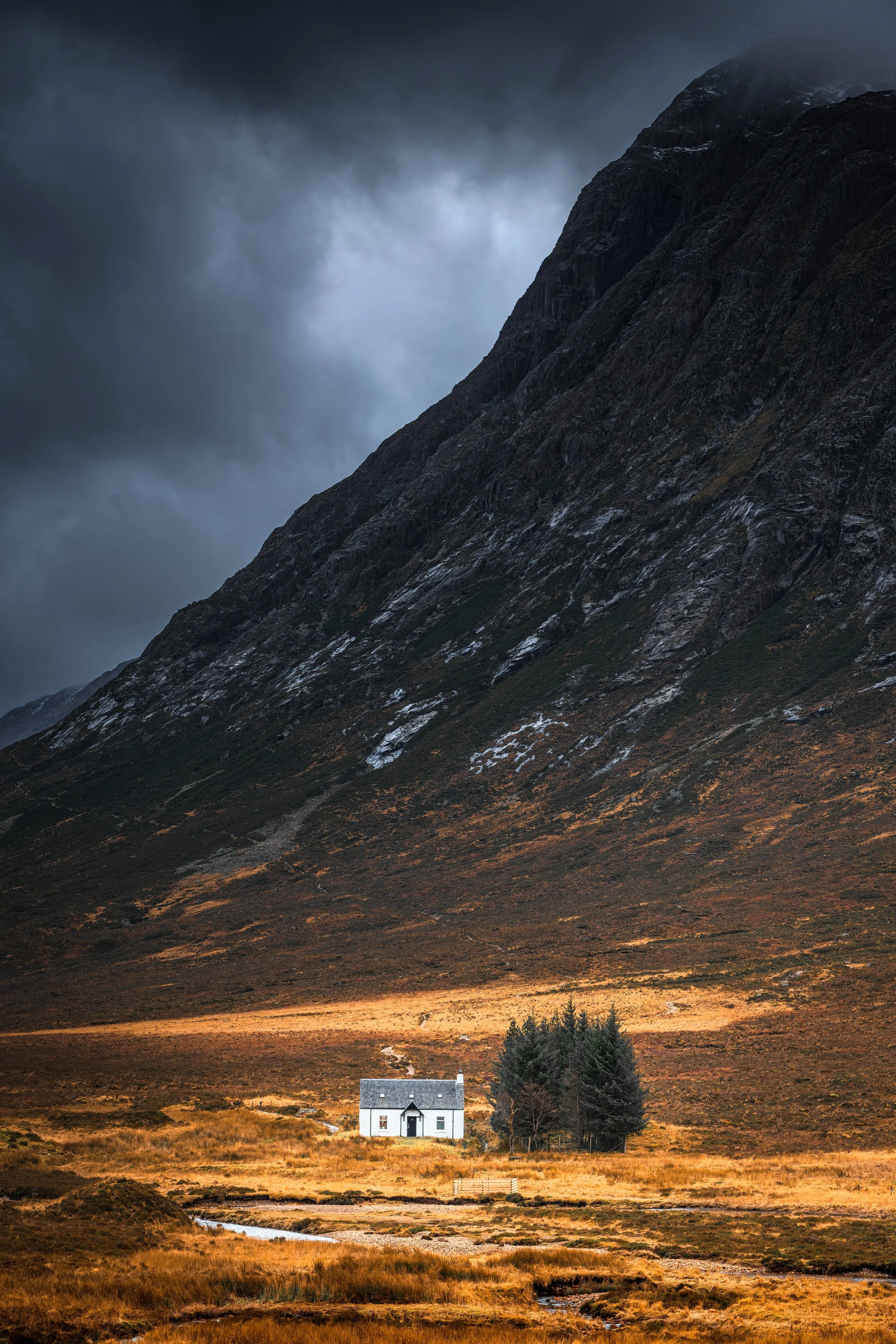"Little House on the Glen", Glen Coe, Highlands, Scotland (21 December 2025)