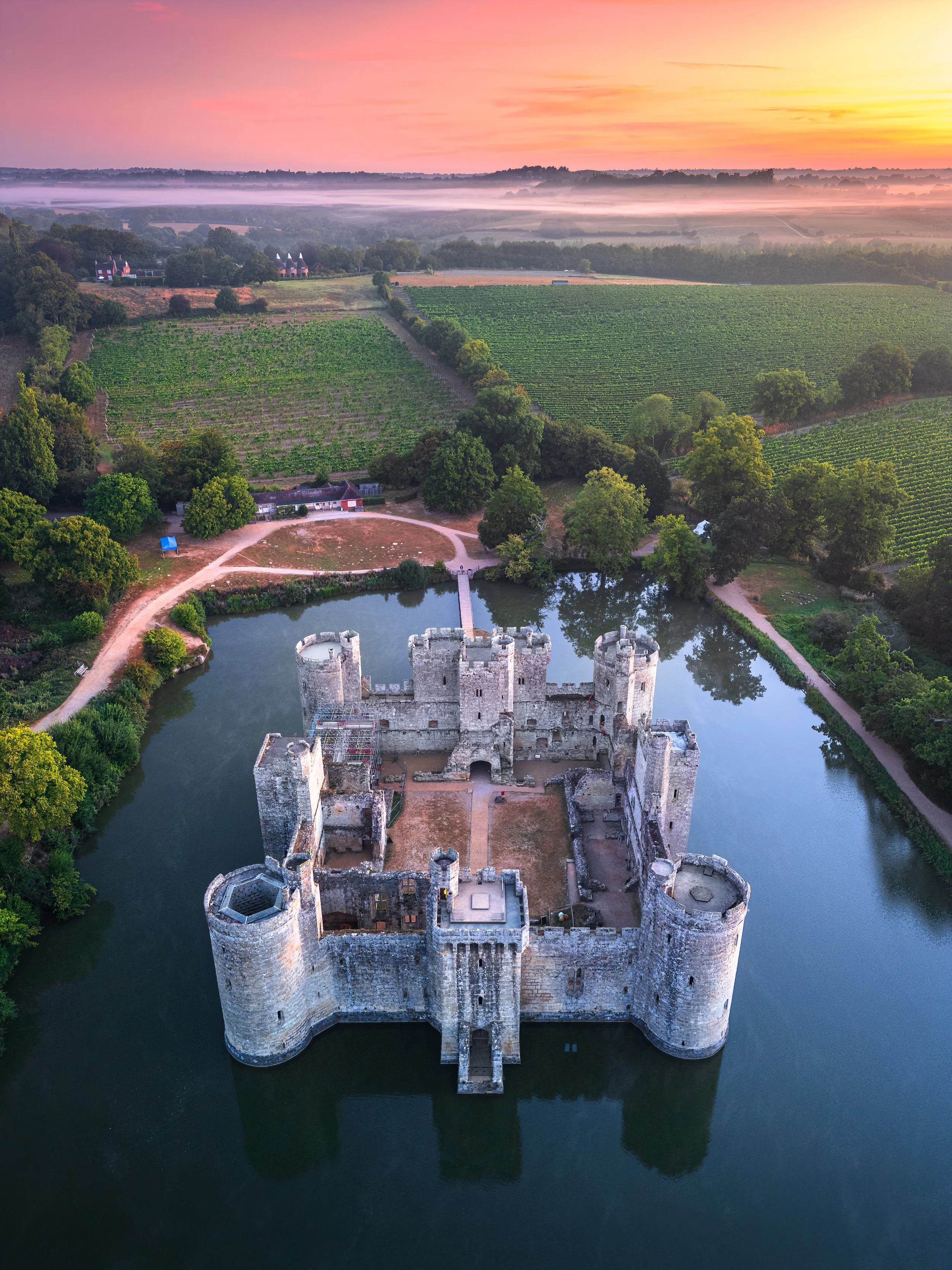 "Bodiam Study II", Bodiam, East Sussex, England (25 August 2025)