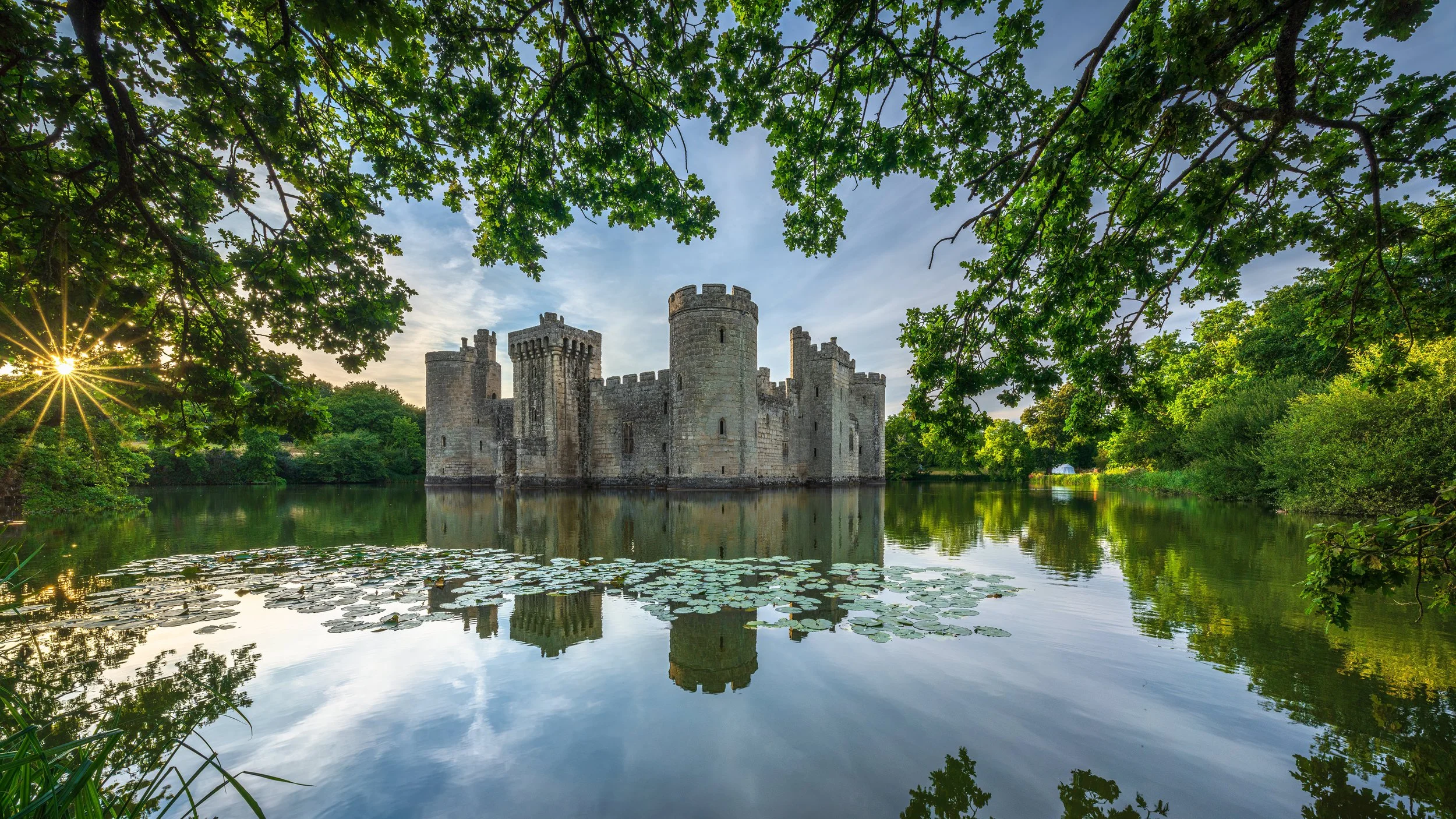 "Bodiam Castle Study V", East Sussex, England, UK (24 August 2025)