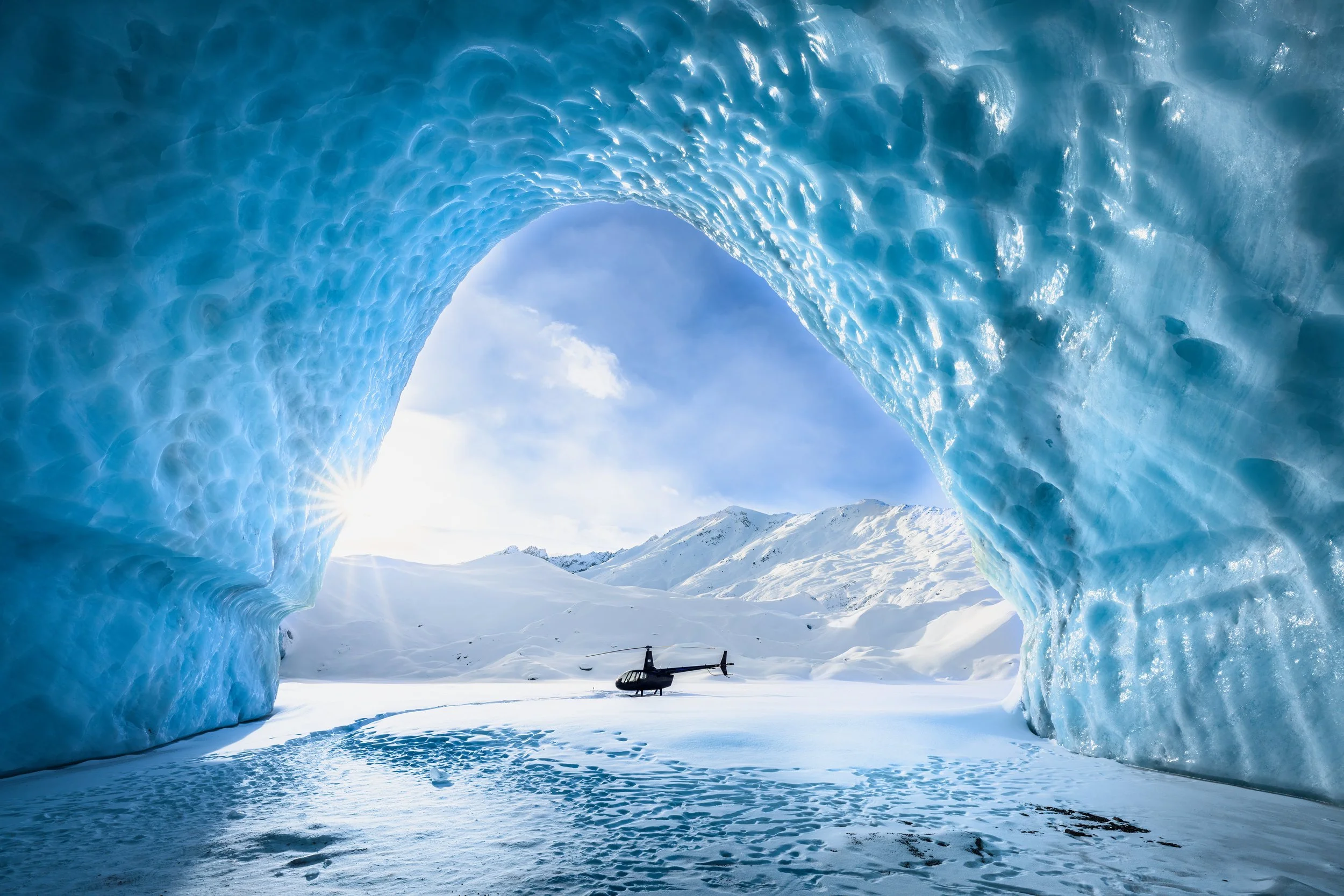 "Matanuska Blue", Chugach Mountains, Alaska, USA (26 February 2026)