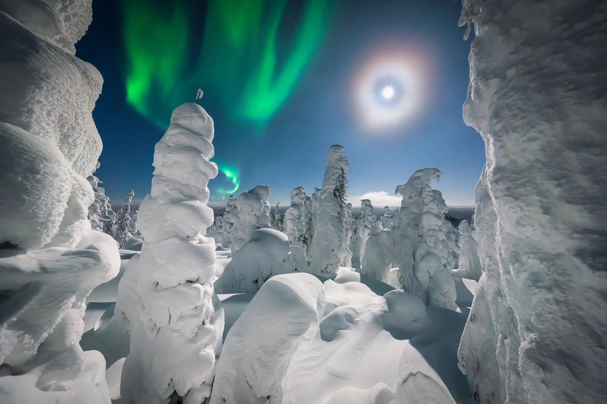 "Lunaurora" Yukon River Bridge, Alaska, USA (3 March 2026)
