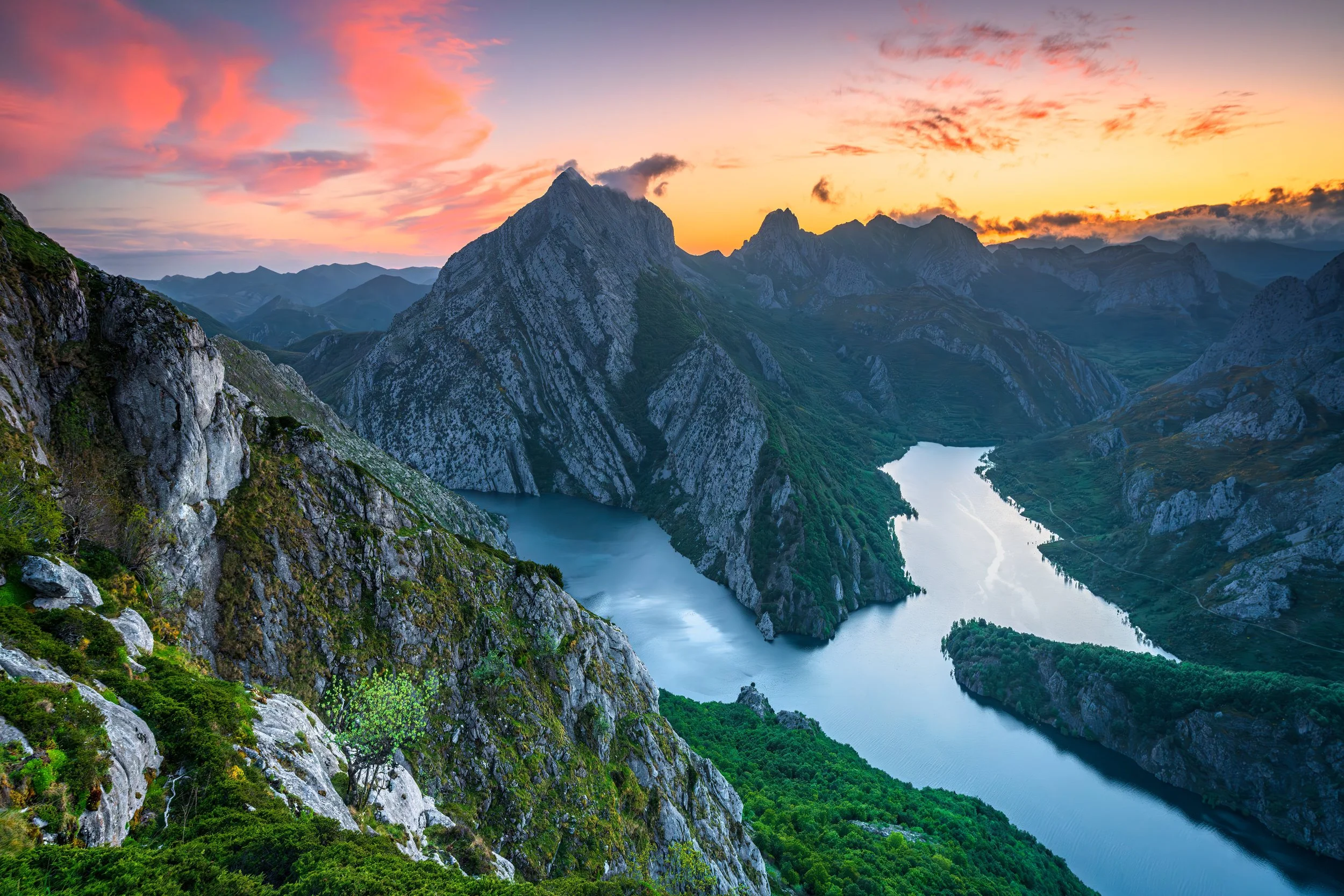 "The Spanish Fjords", Riaño, Castile and León, Spain (22 May 2025)