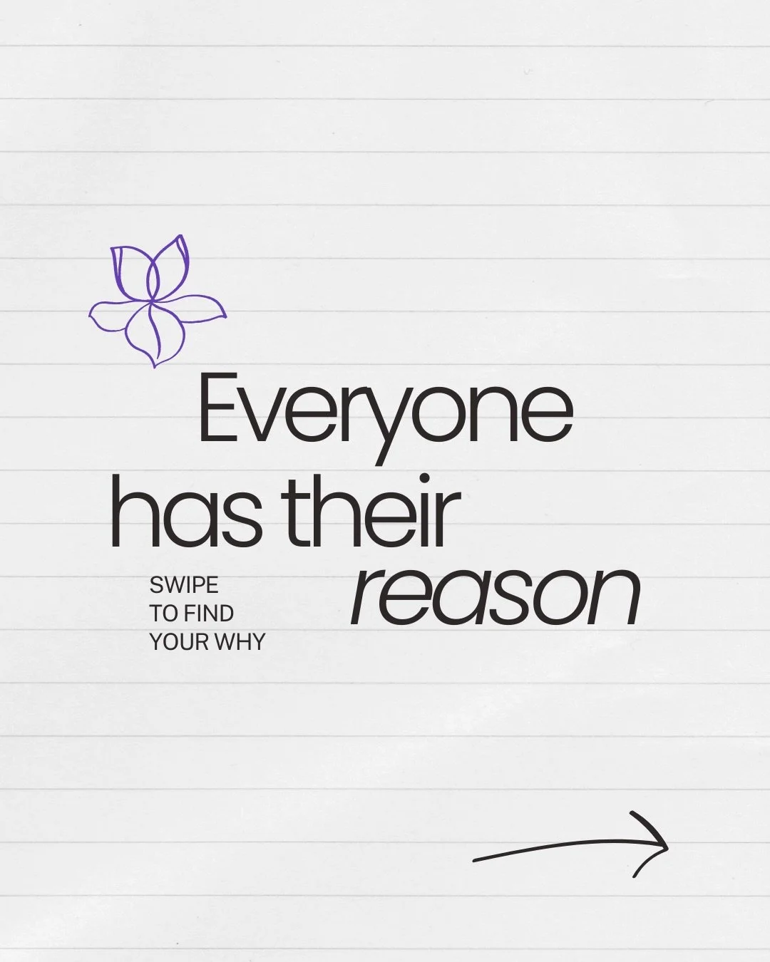 Everyone has their reason. 

Some train for confidence.
Some train for fitness.
Some train for discipline.
Some train for peace of mind.

But everyone who trains is working toward becoming a better version of themselves.

What&rsquo;s your reason? 👇