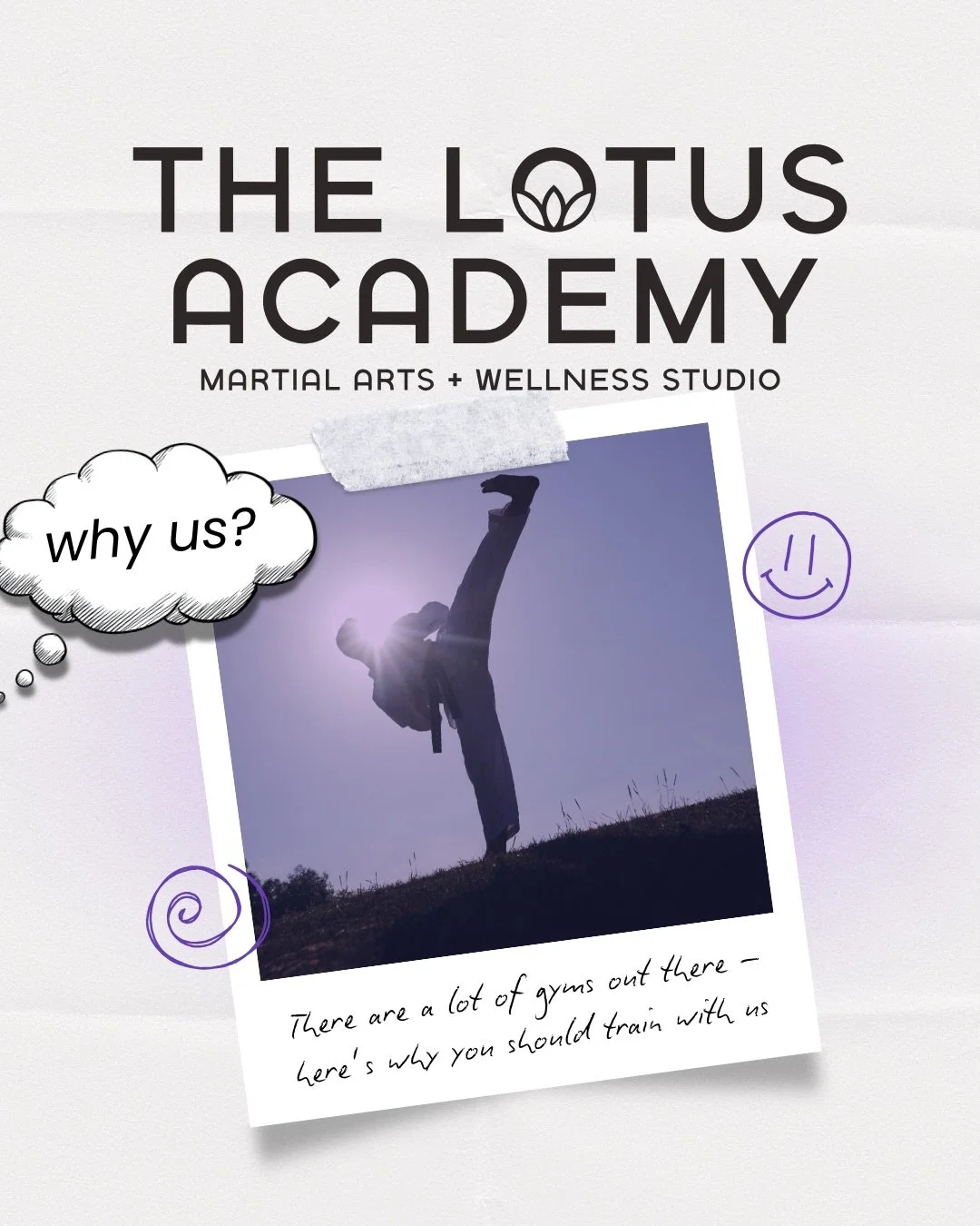 There are a lot of martial arts gyms out there, but it&rsquo;s important to find the right one for you! 

Swipe through to see what makes The Lotus Academy unique and why you should train with us 👉

Do we sound like the right fit? If so, we want to 