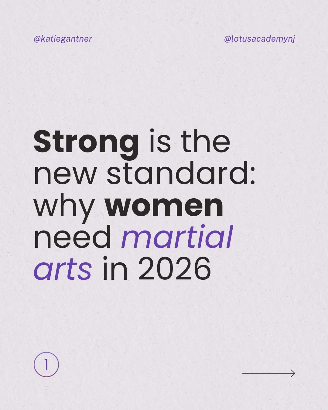 GIRLY POPS❣️ You owe it to yourself to see what you&rsquo;re made of. 

Real martial arts isn&rsquo;t just about fighting, it&rsquo;s also a journey of personal development and growth. Make 2026 different because YOU showed up and did something diffe