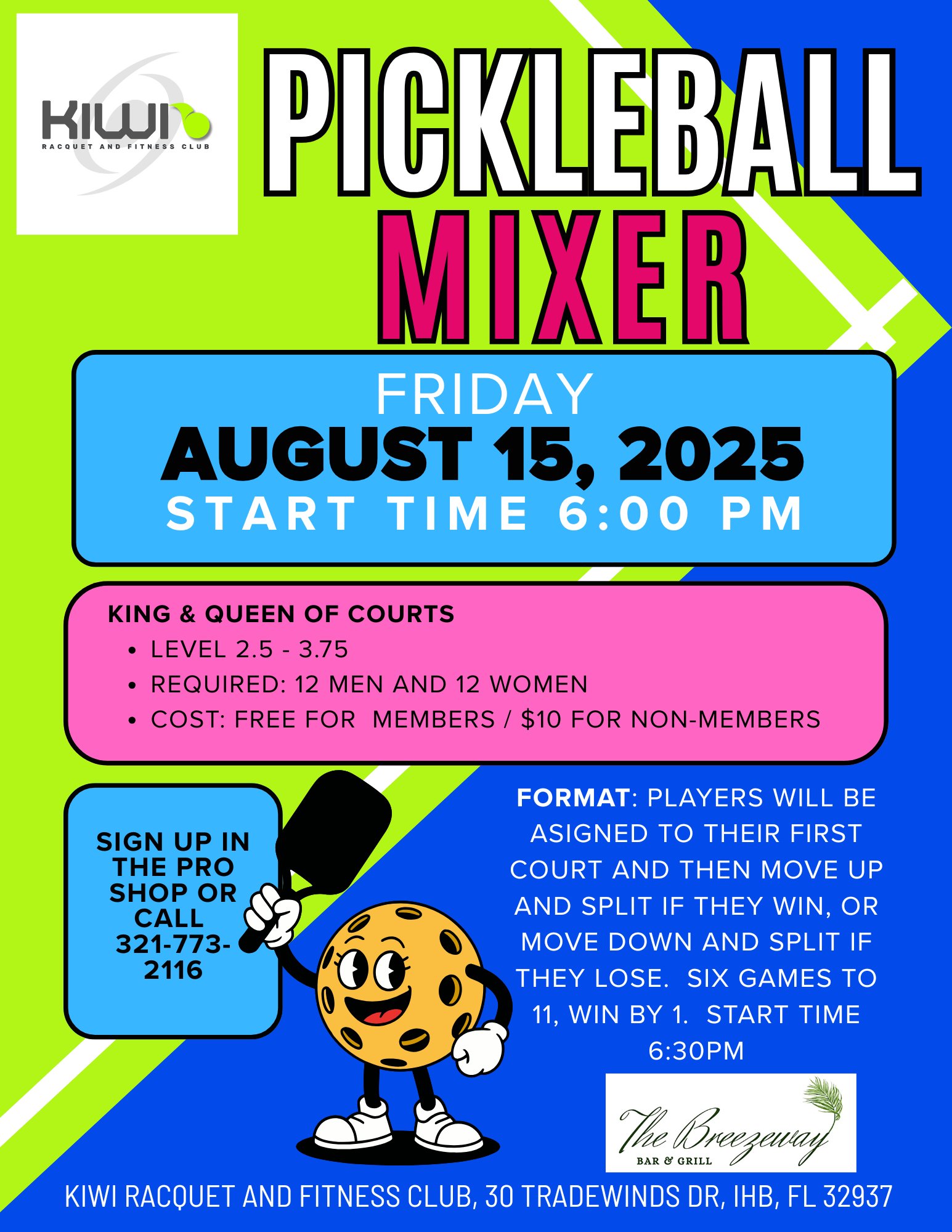 Pickleball Mixer