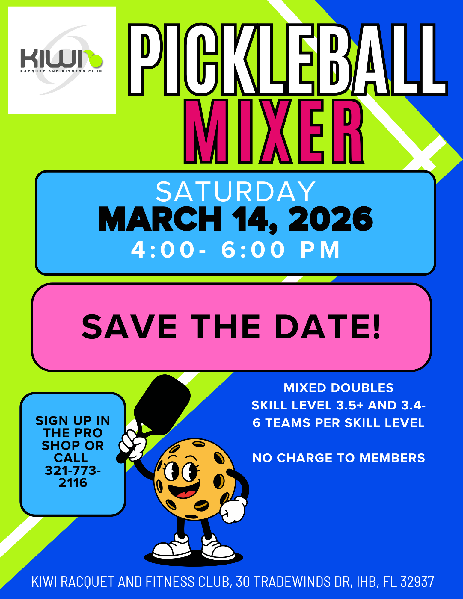 Pickleball Mixer