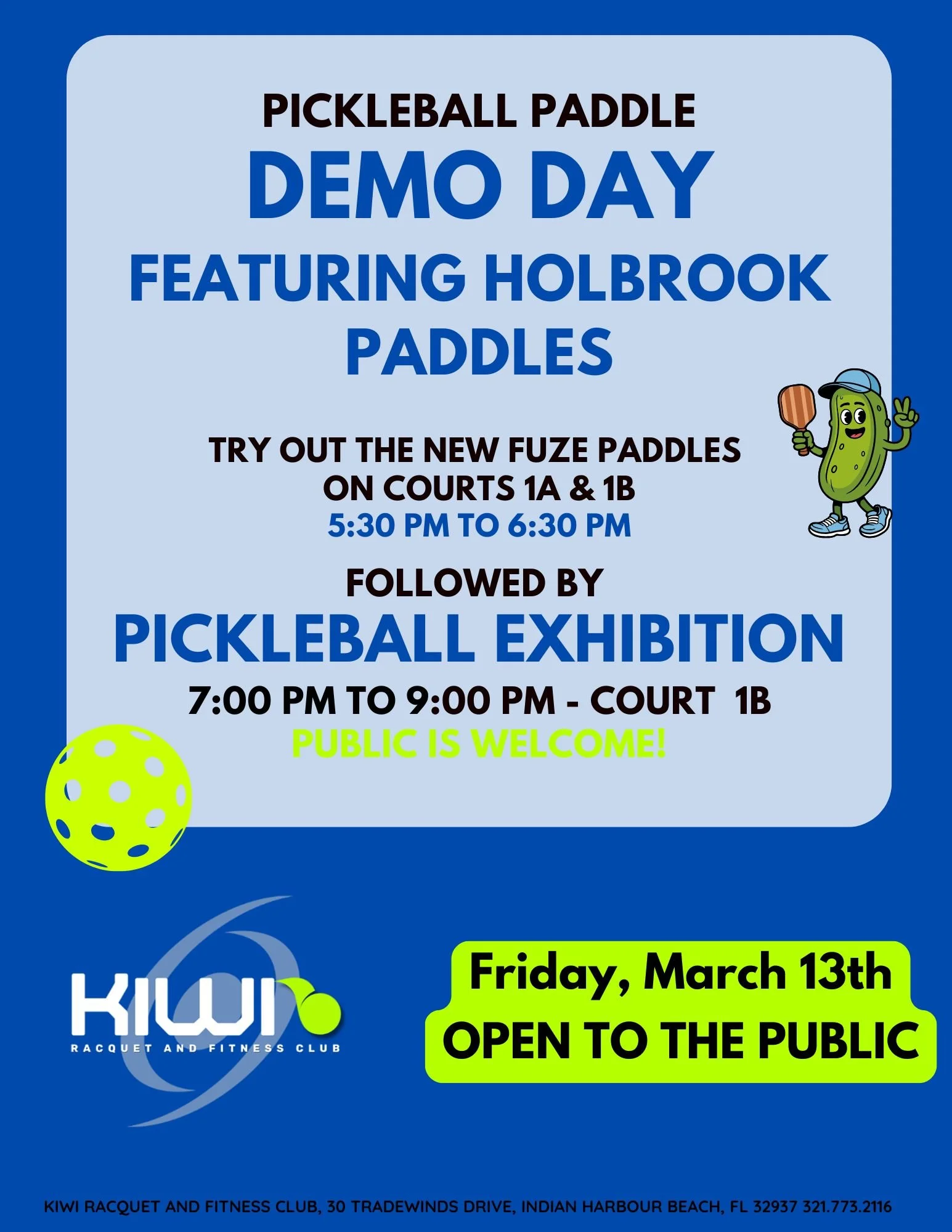Pickleball Demo Day