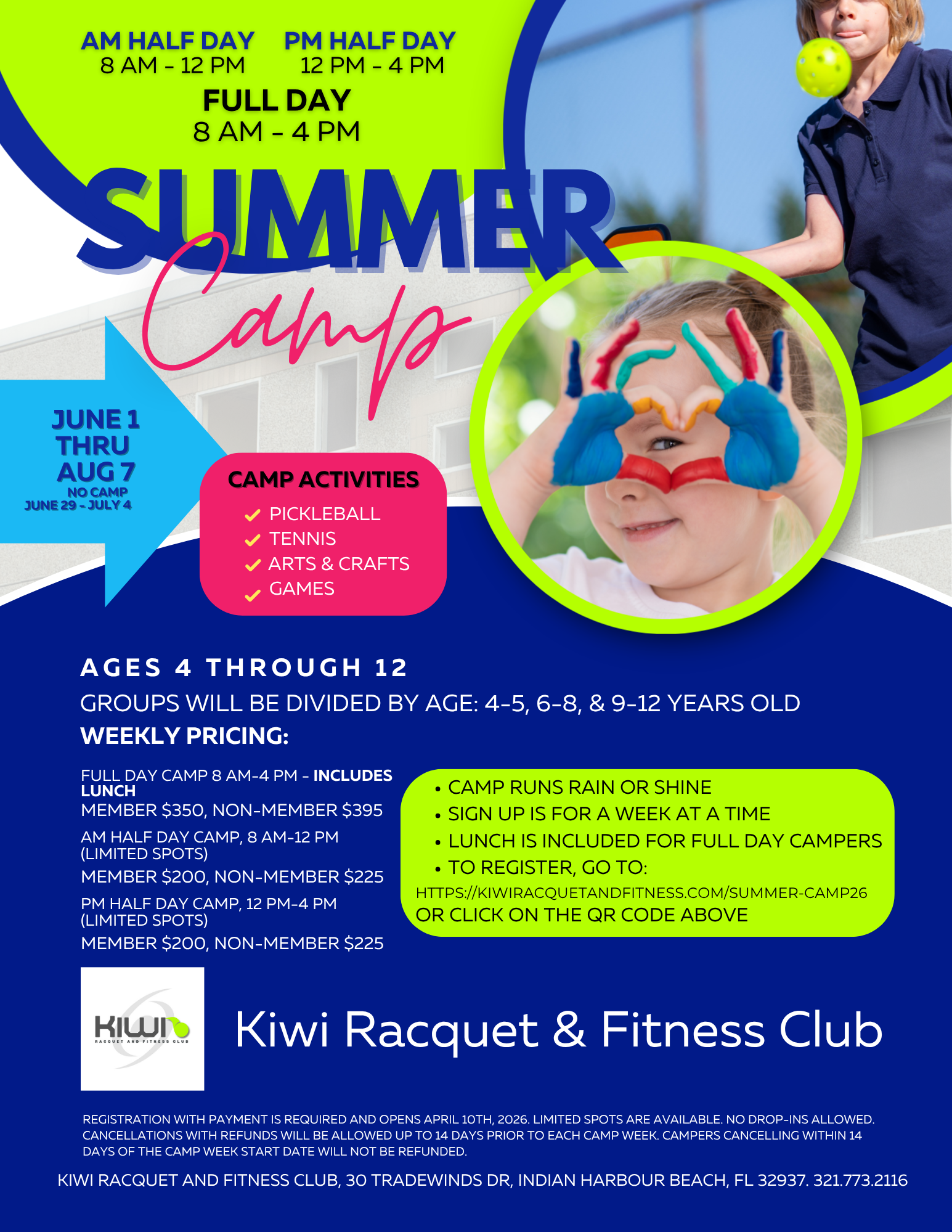 JUNIOR SUMMER CAMP 2026