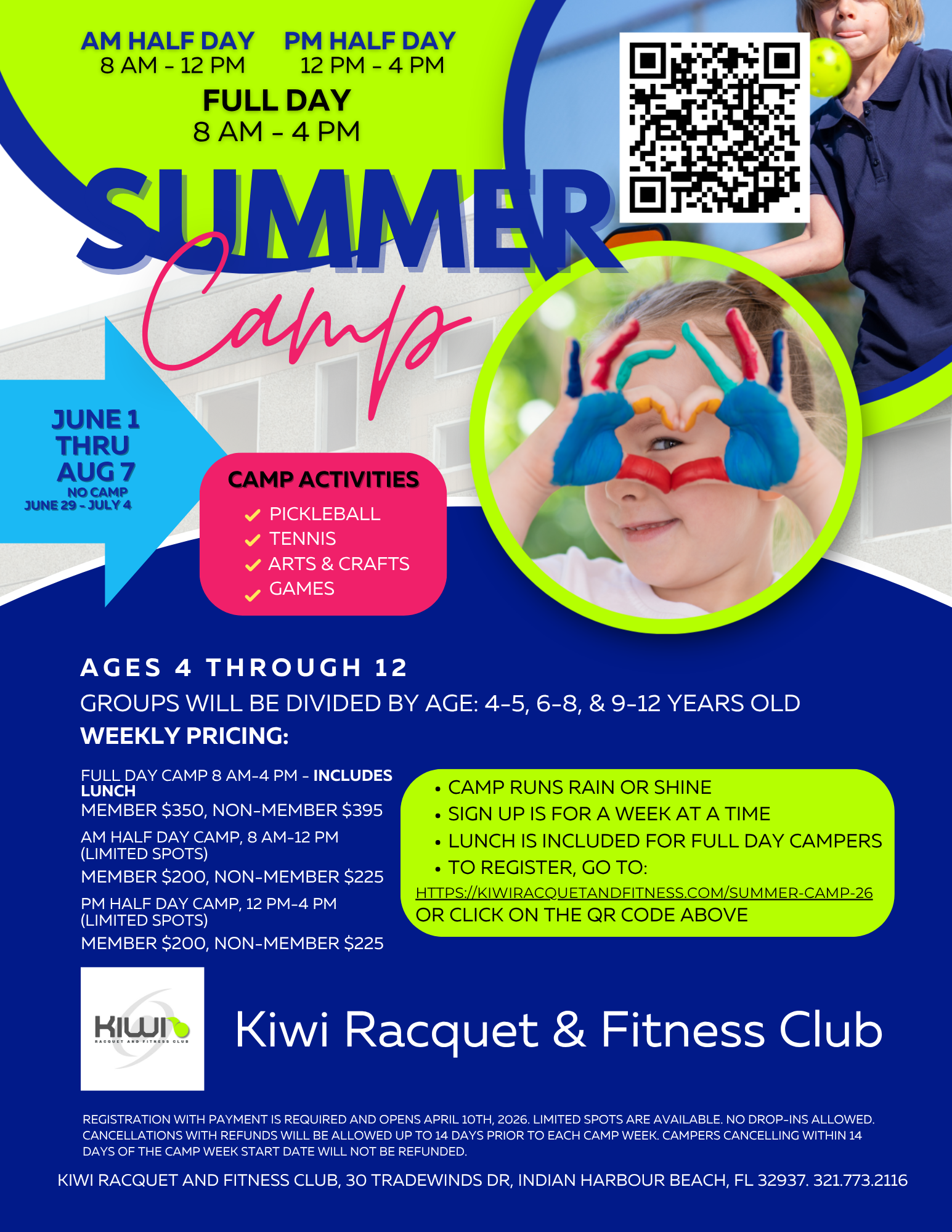 JUNIOR SUMMER CAMP 2026