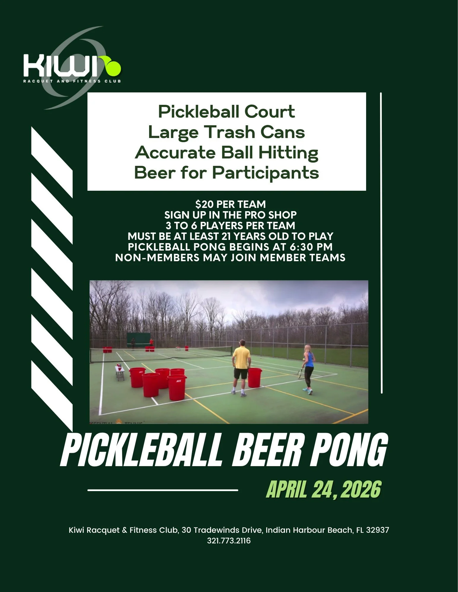 Pickleball Beer Pong