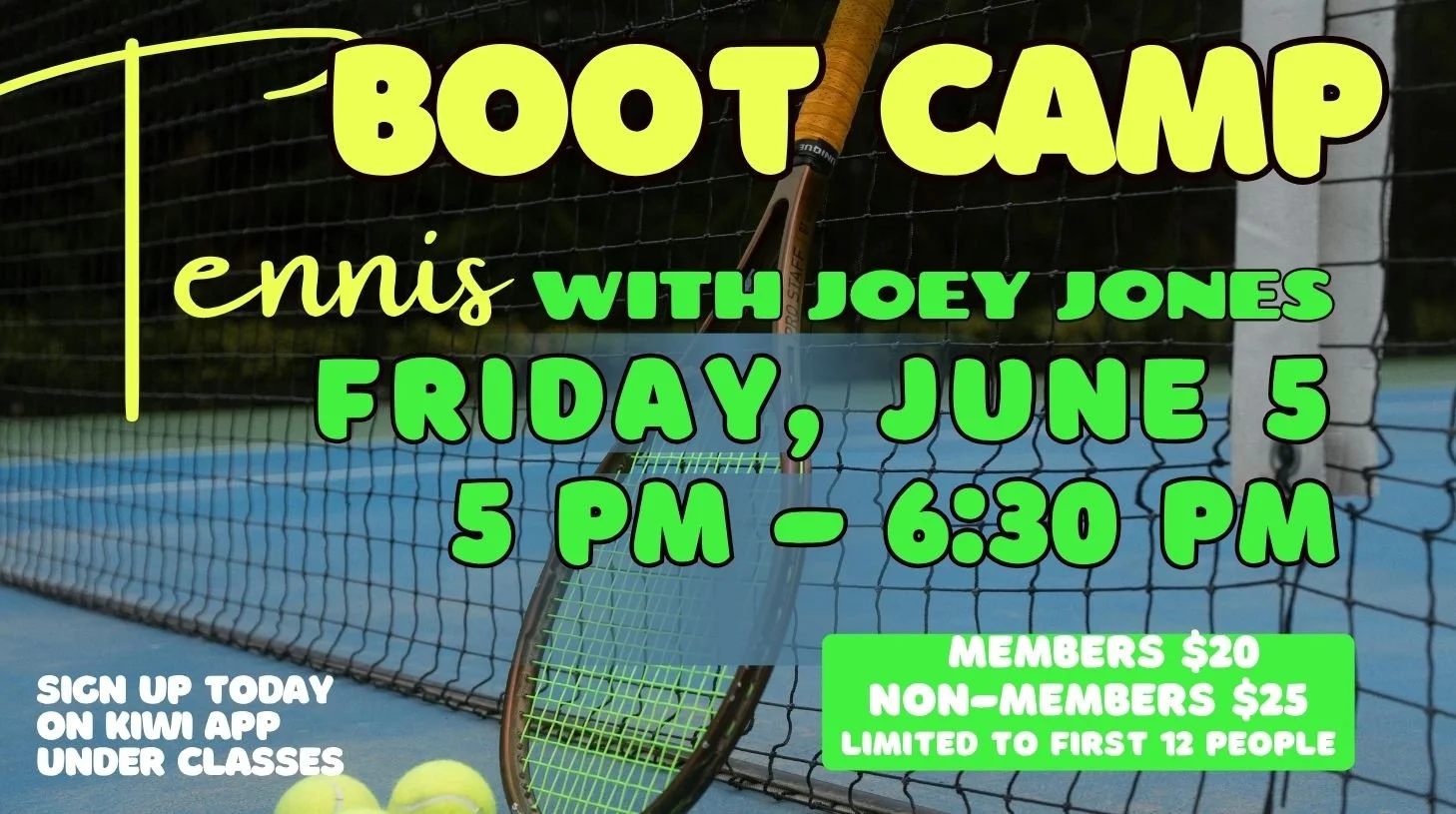BOOTCAMP with Joey