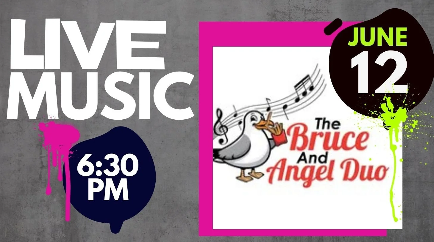 Live Music: The Bruce &amp; Angel Duo