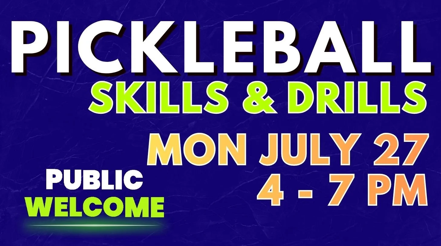 Pickleball Skills N Drills