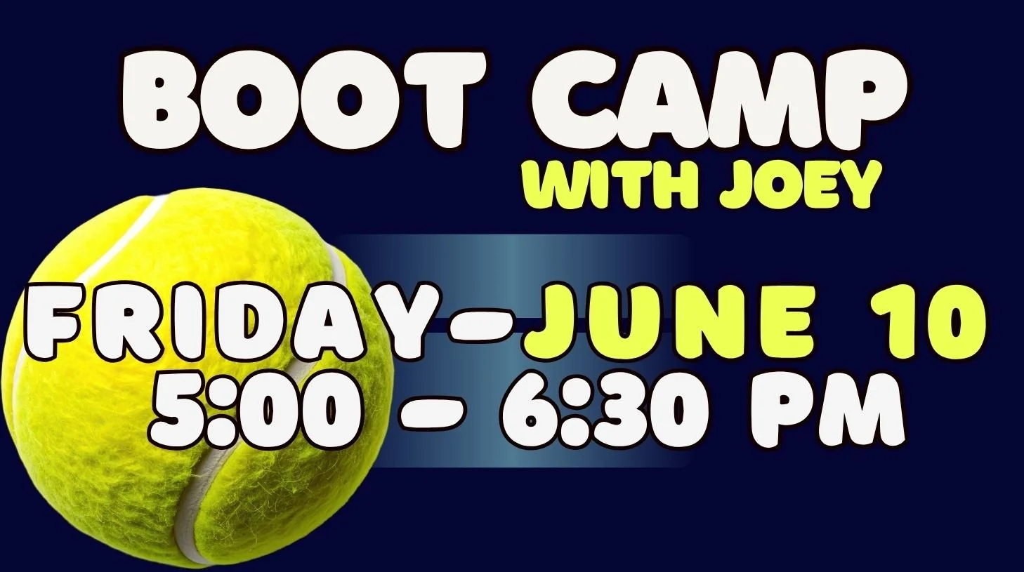 Tennis Boot Camp