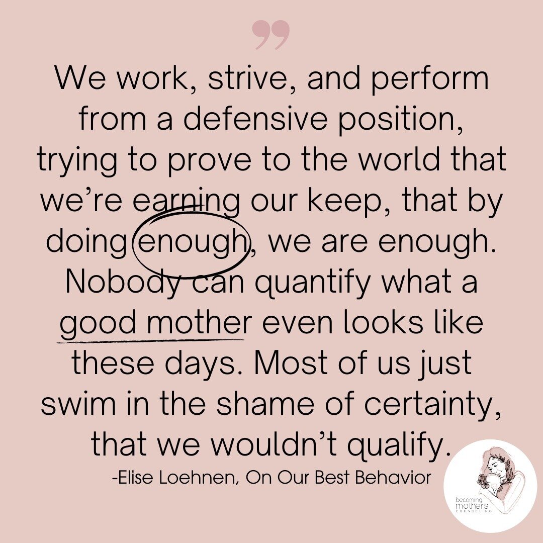 I'm sharing a few quotes from this gem of a book. #onourbestbehavior speaks to the challenges we, as women and mothers, face in navigating the challenges of patriarchy and offers hope as to how we can live our lives differently - with less shame and 