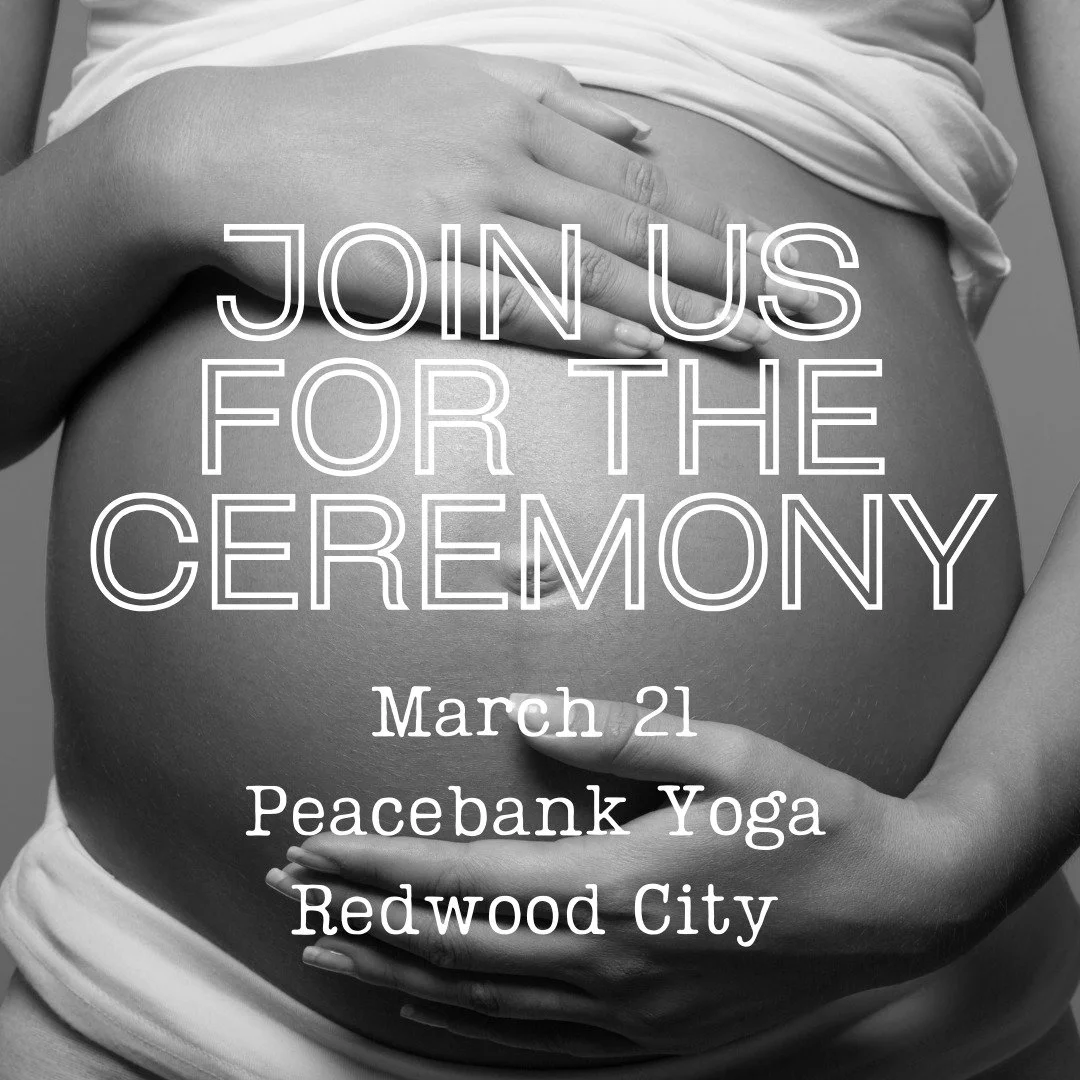 Save the date! 

Honor your Matrescence in Ceremony: the profound rite of passage into motherhood.

3/21 at 11:15am in person in Redwood City

What to Expect

Join a supportive community of women in pregnancy and postpartum to celebrate and honor you