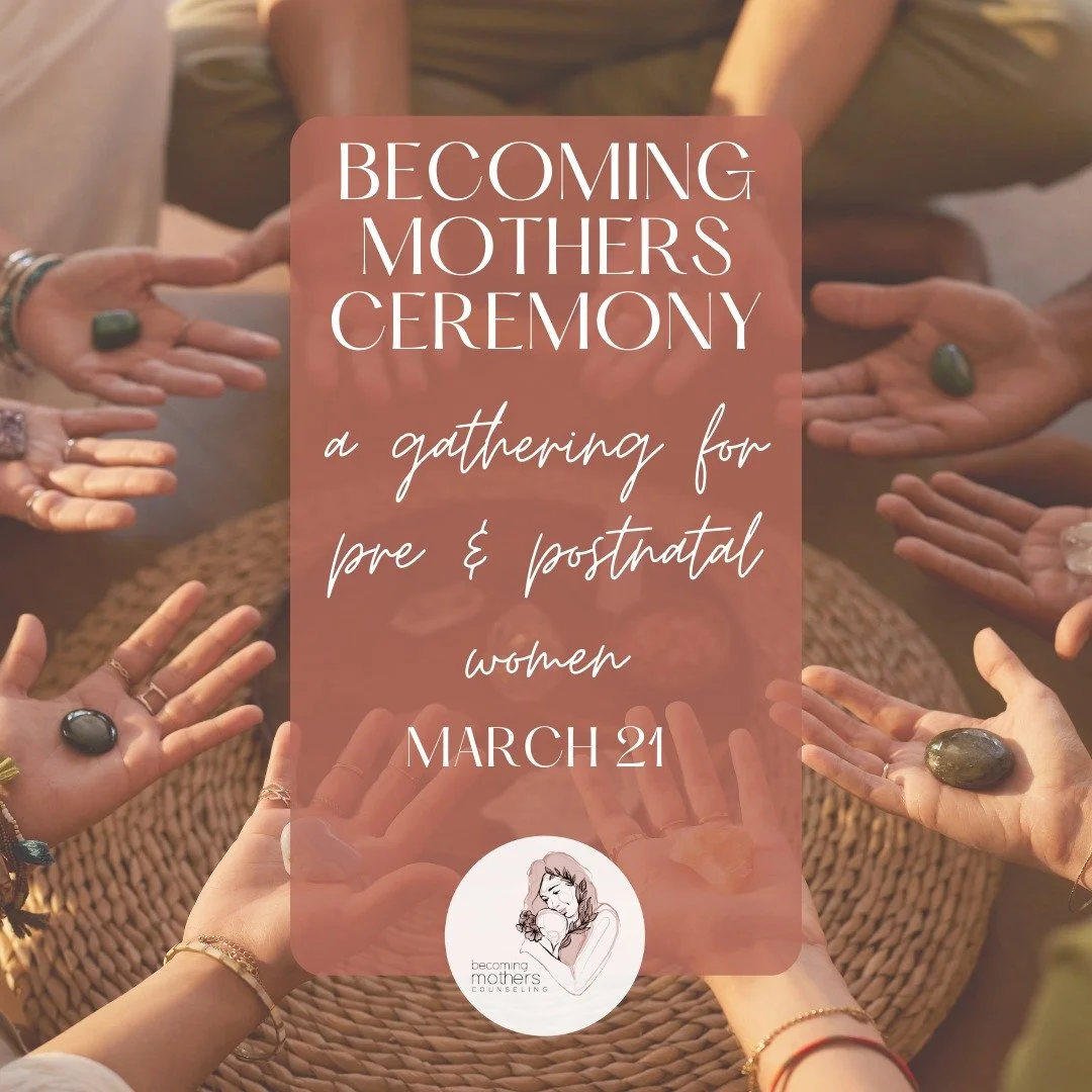 Join a supportive community of women in pregnancy and early postpartum to celebrate and honor your matrescence-the profound rite of passage into motherhood. Whether you are preparing to give birth or have recently crossed the threshold, this ceremony
