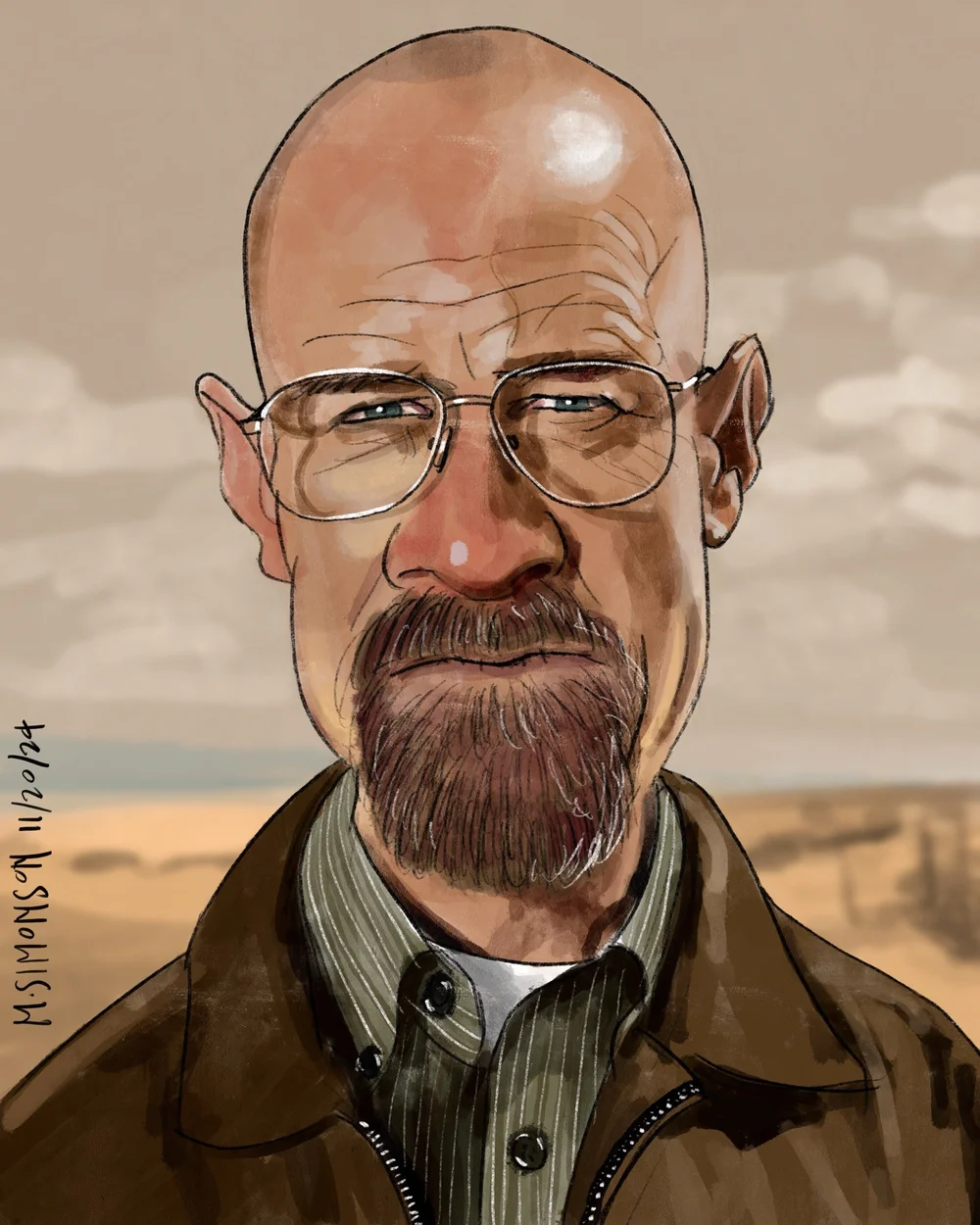 Bryan Cranston — MarkSimonson.art