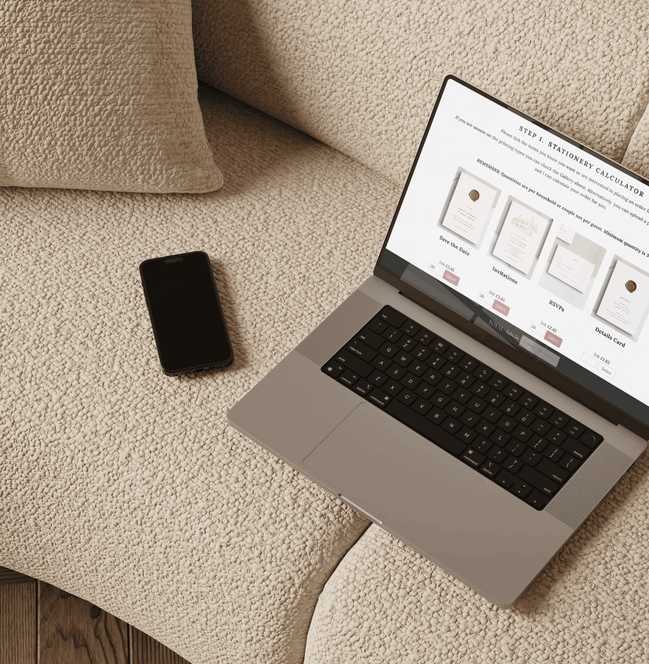 Dubsado Form with Calculator