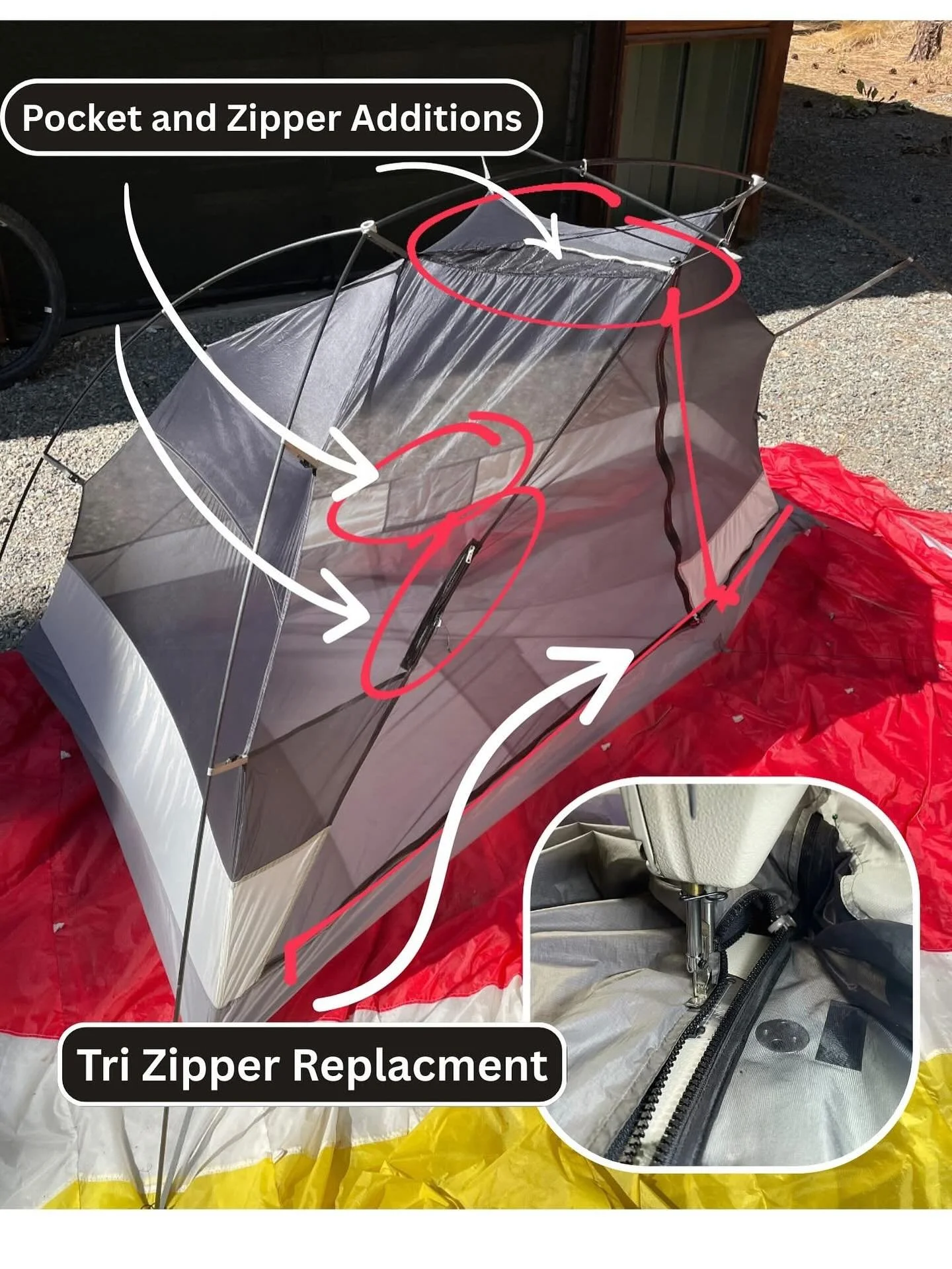 I never did share the end result of this Durston! This Customer was has tired of small zippers and wanted to prioritize ease over weight, basically, we made this house a home. All mods were carefully thought out be the client.
First, We swapped the w
