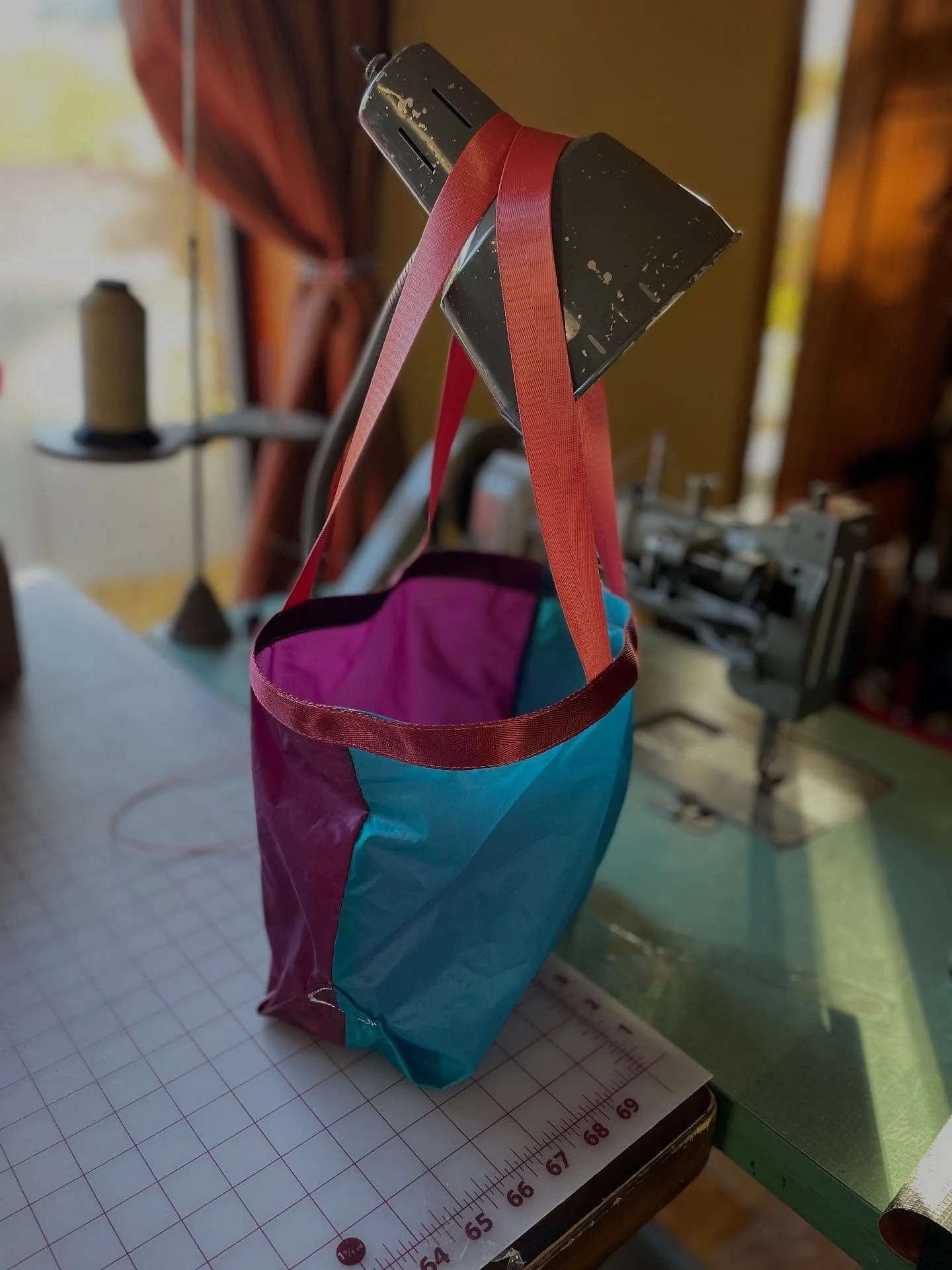 Cutie little parachute project, cooked up without a plan today. Should I dial it in? 🪂