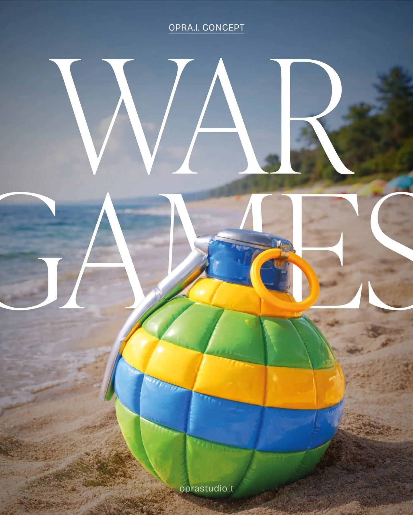 La guerra entra nelle nostre vite 
cos&igrave; spesso 
da sembrare quasi un gioco.
Colorata, distante, semplificata.

Ma non lo &egrave;.

2026
Visual concept: @opra.studio 

#ai #war #conceptartwork #pleasepeace