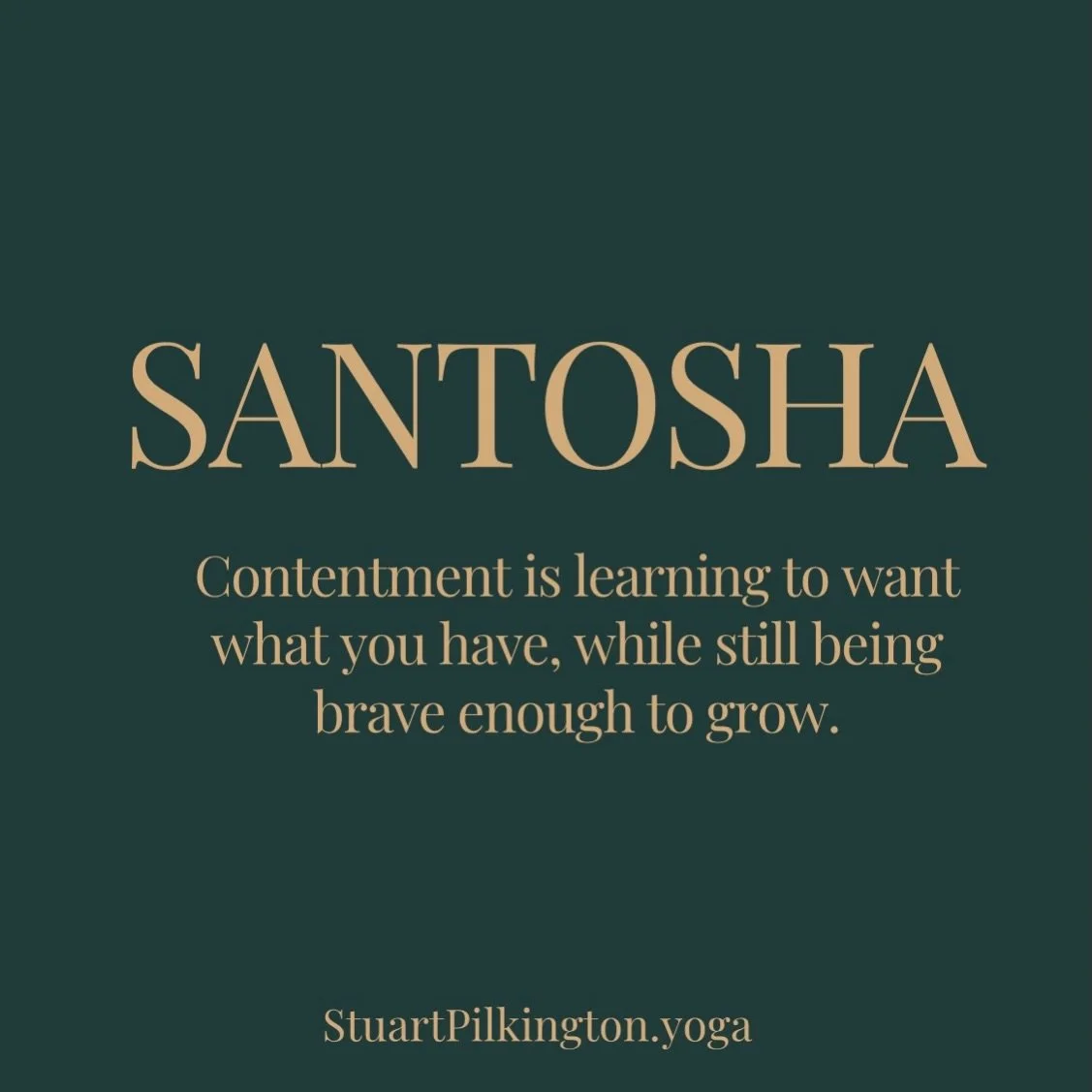 Santosha is one of yogas principles of living. 

Like all of them, it sounds alluring, but it&rsquo;s difficult to practice. 

#yogateachertraining #yogatraining #hathayoga