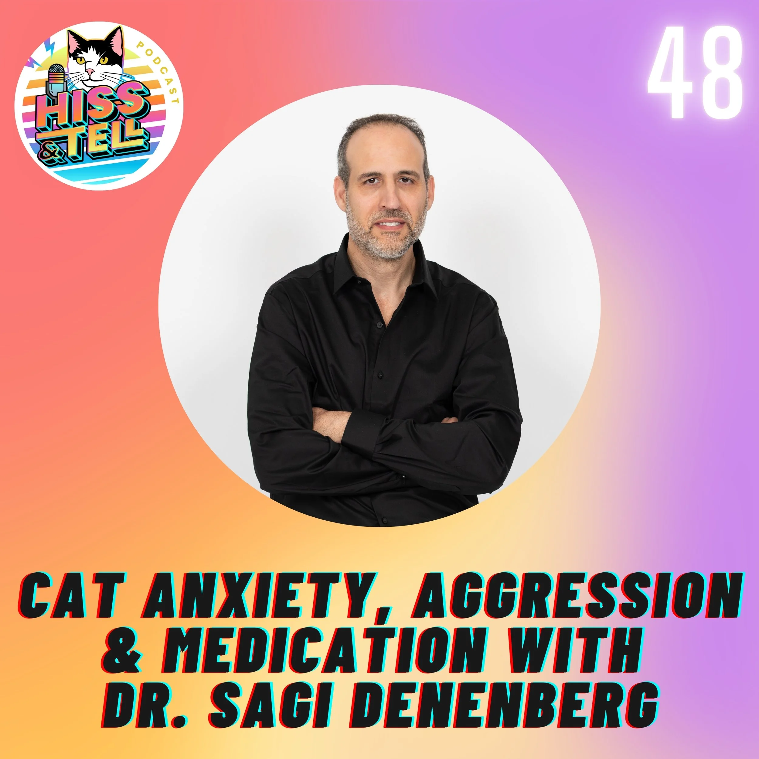 Cat Anxiety, Aggression &amp; Medication with Dr. Sagi Denenberg