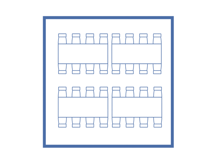 Banquet Layout - 32 Guests