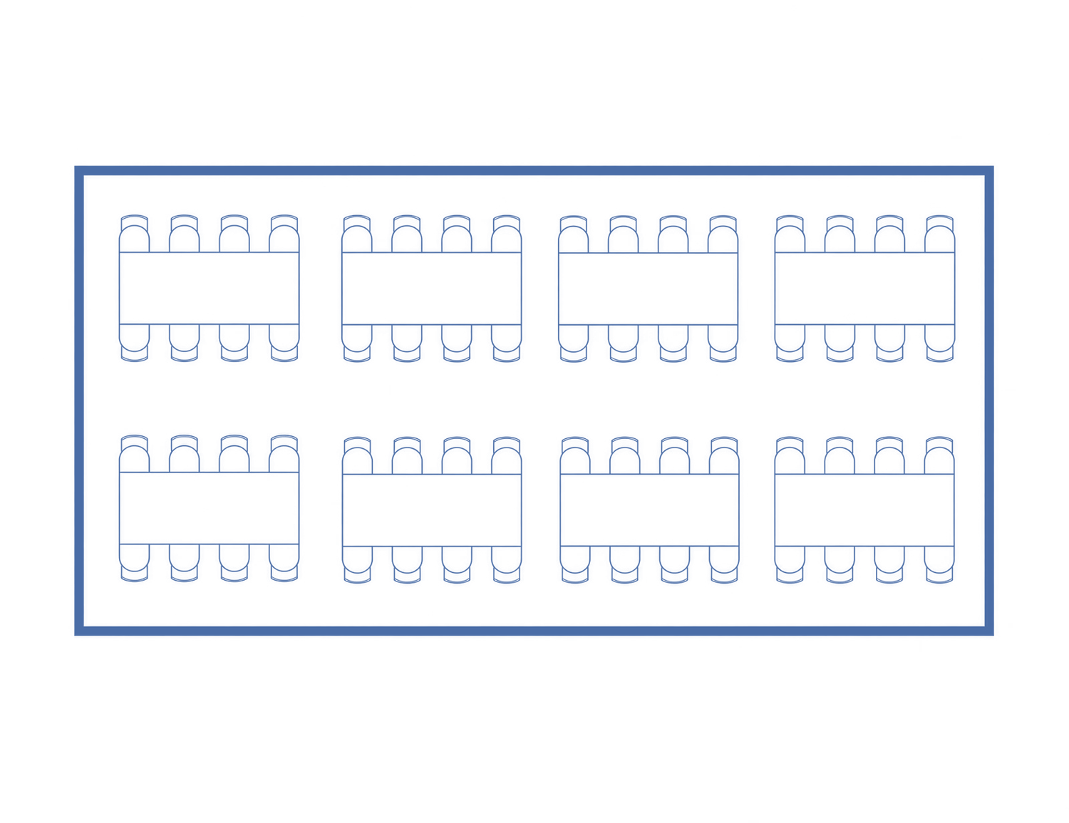 Banquet Layout - 64 Guests