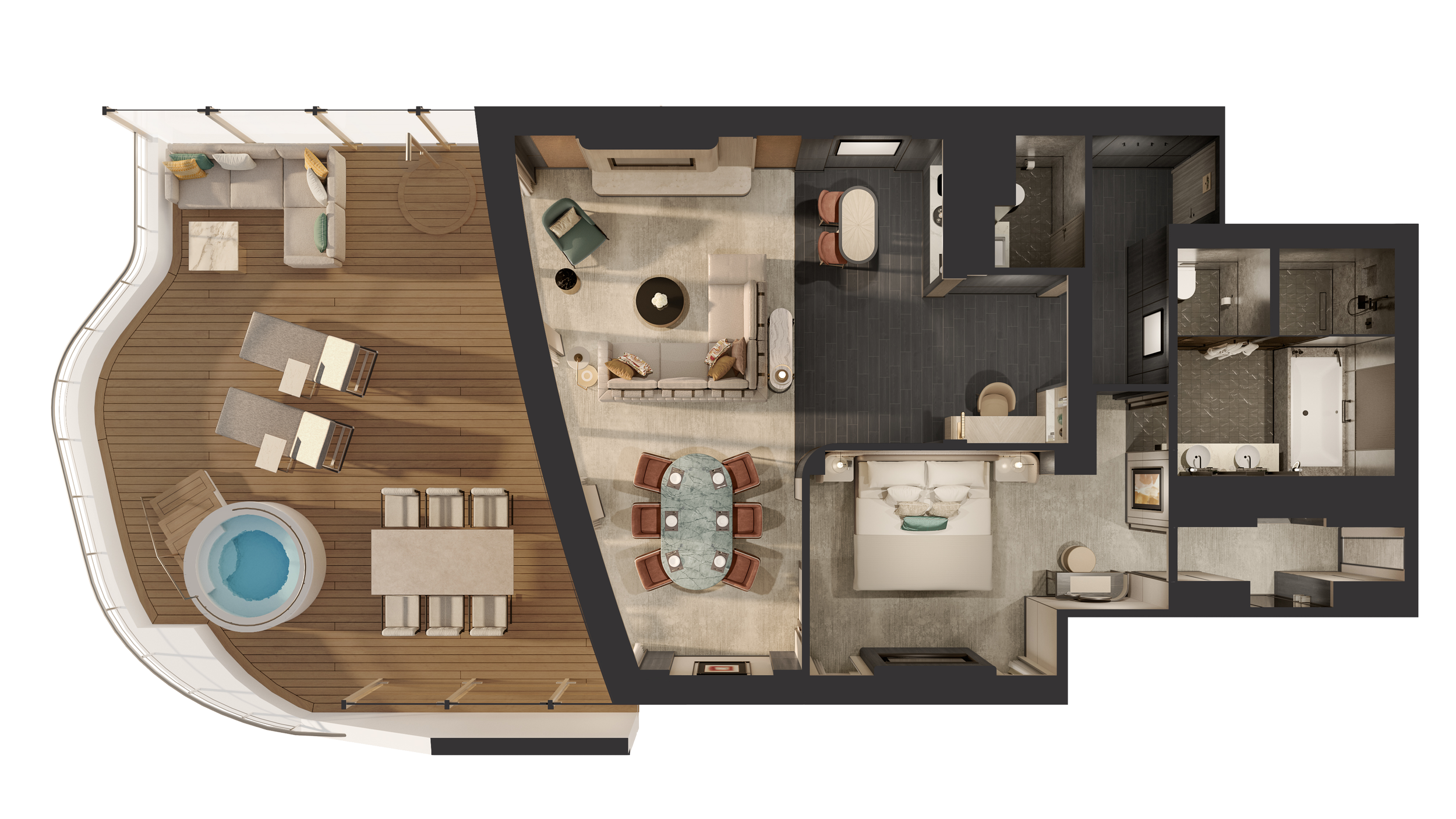 Inside Ritz-Carlton Yachts’ $6,000-a-Night Owner’s Suite — StarsDesk ...