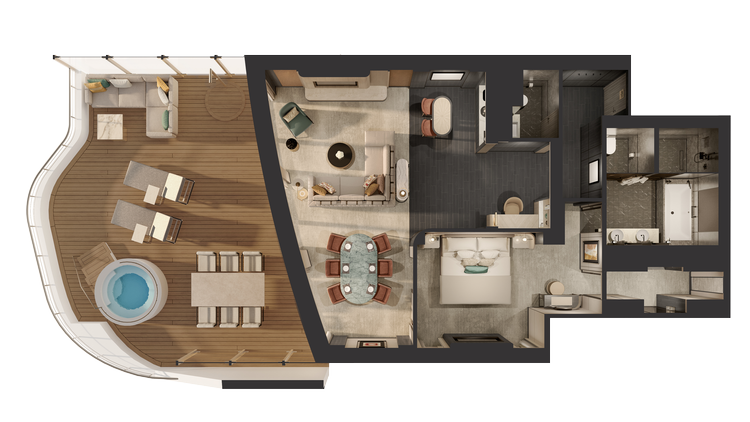 Inside Ritz-Carlton Yachts’ $6,000-a-Night Owner’s Suite — StarsDesk ...