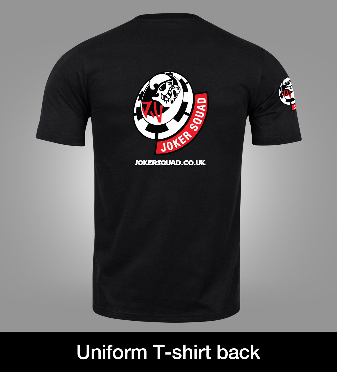 Joker Squad Uniform Printed & Embroidered T-shirt