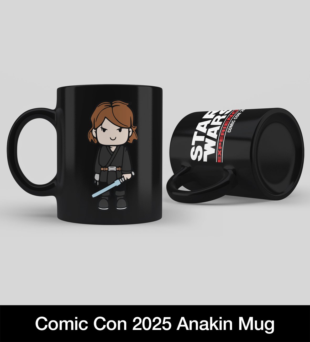 Comic Con 2025 Joker Squad Star Wars inspired, original artwork, printed mug