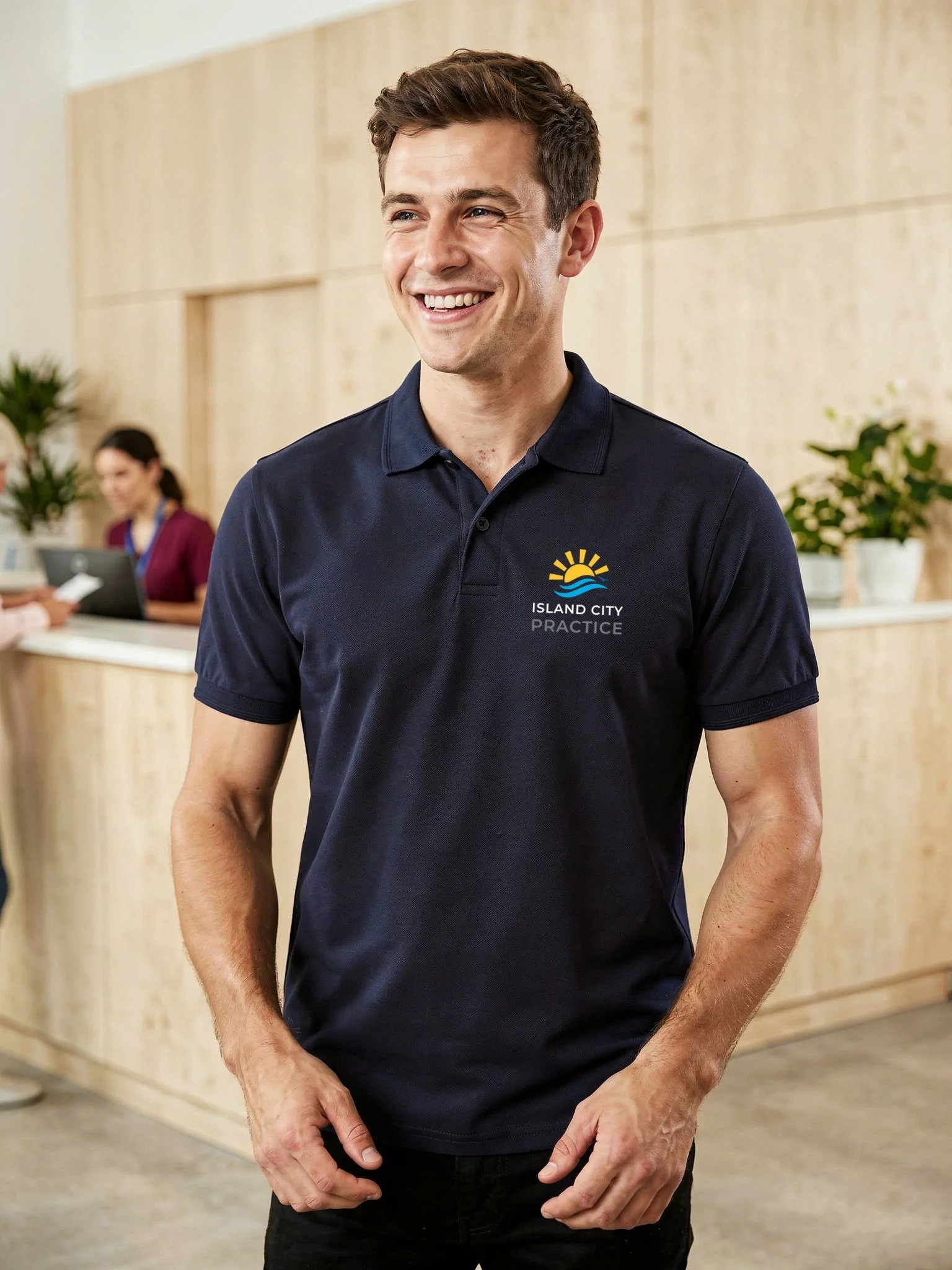 Island City Practice Men's Polo Shirt