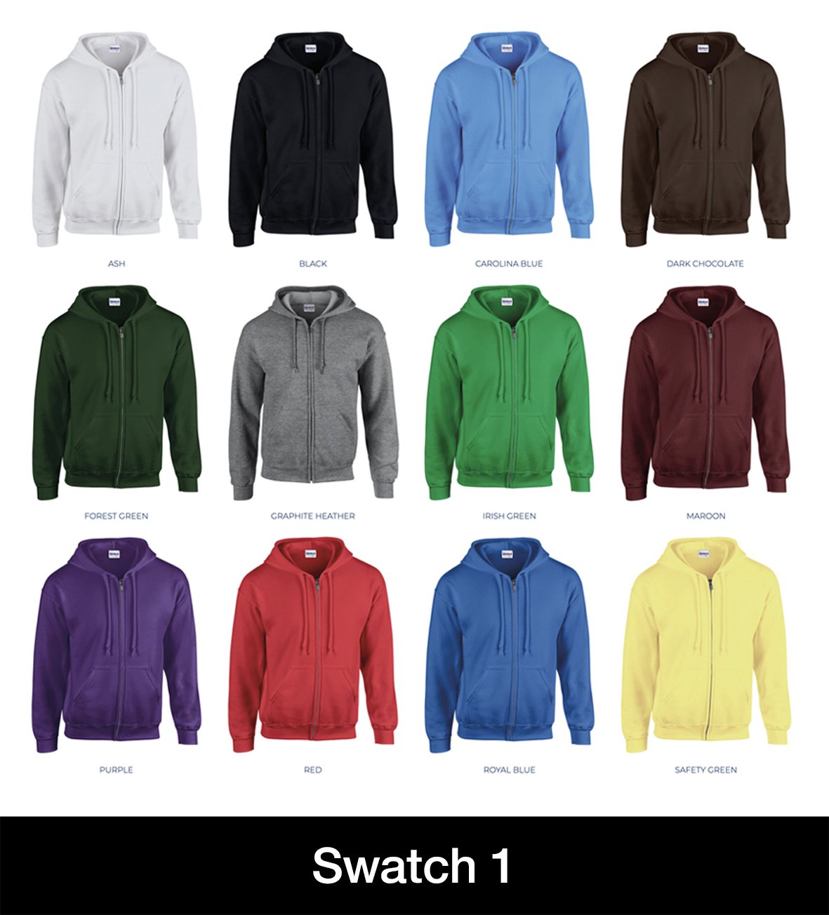 The Brass Holes Band printed hoodie swatch