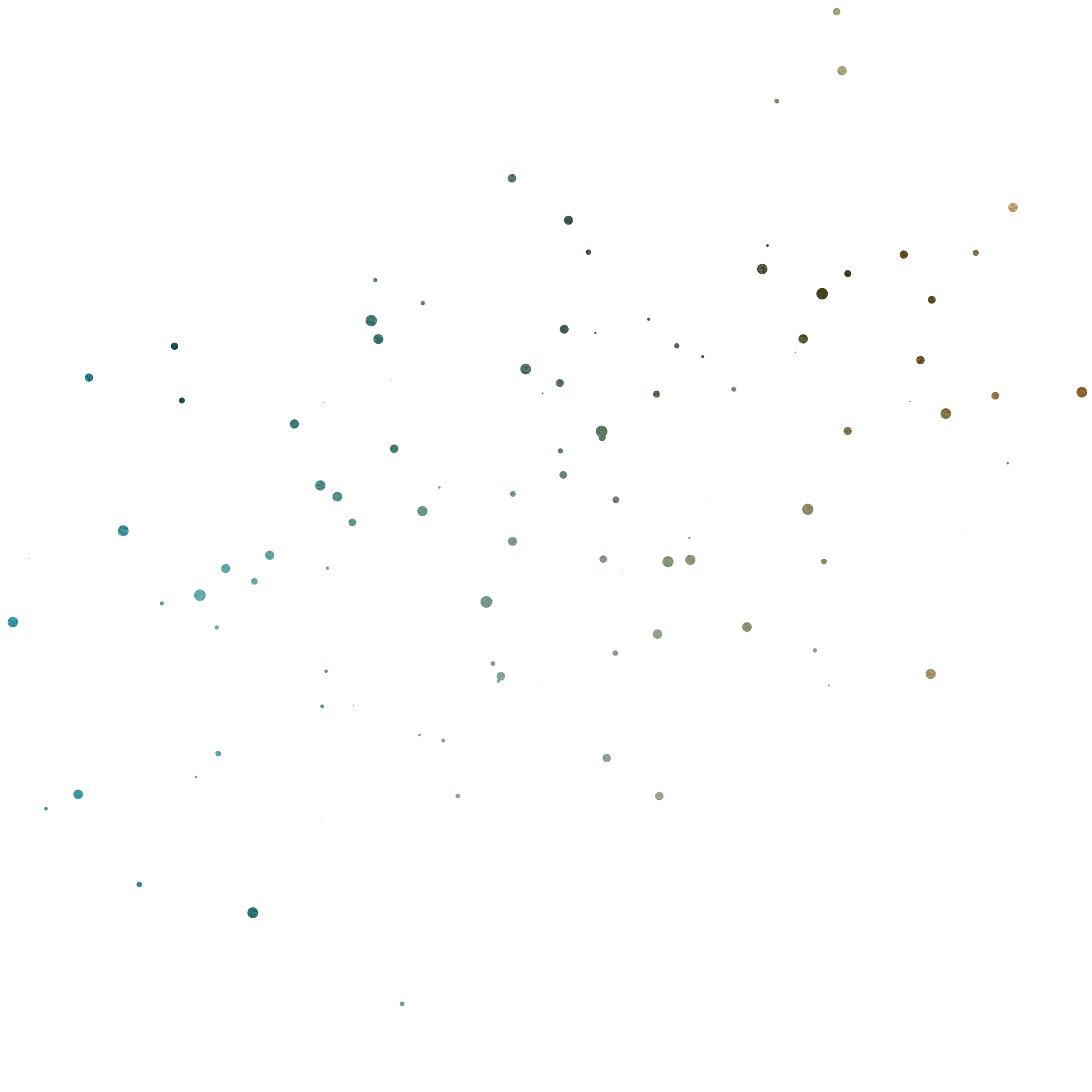 An astronomical diagram showing the positions of stars, planets, and celestial objects with labels and a grid. The background is black.