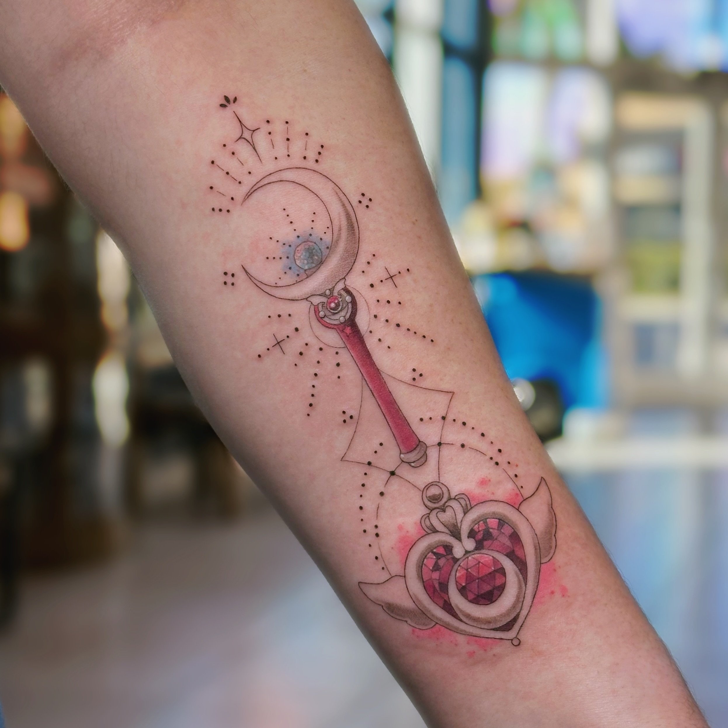 Sailor Moon 🌙 

📍 @glitterpoopstudios

#glitterpoopstudios #miamitattooshop #miamitattoos #femaletattooartist #sailormoontattoos #fineline #finelinetattoo #watercolortattoo #miamitattooartist #colortattoos #animetattoo #mangatattoo #finelineartist