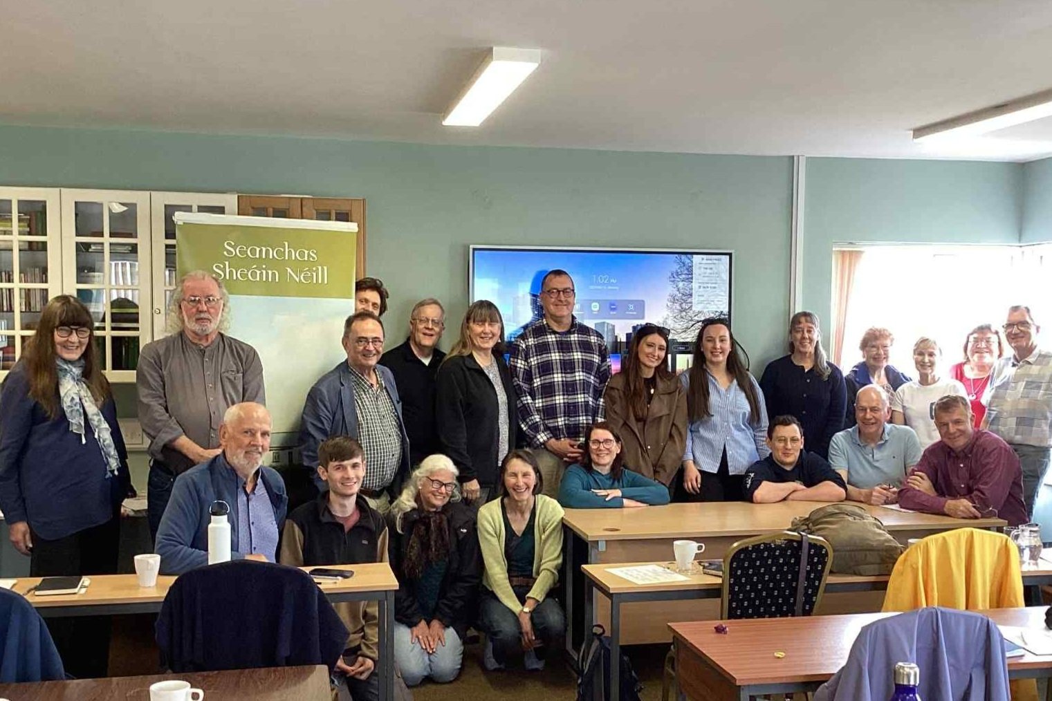 An grúpa le Clíona Ní Gallachóir agus Niamh Ní Dhubhgáin
