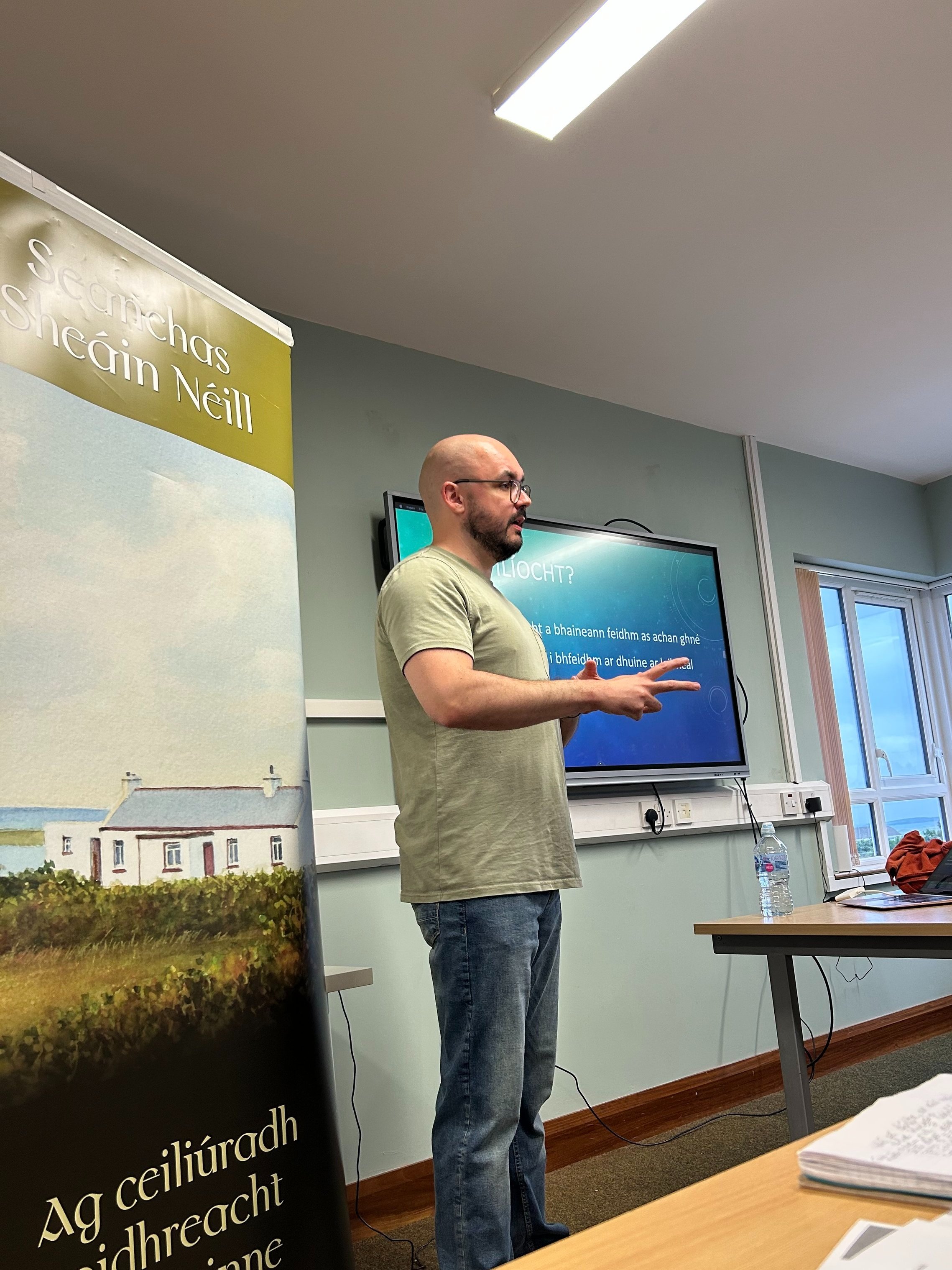 Sam Ó Fearraigh - ceardlann filíochta