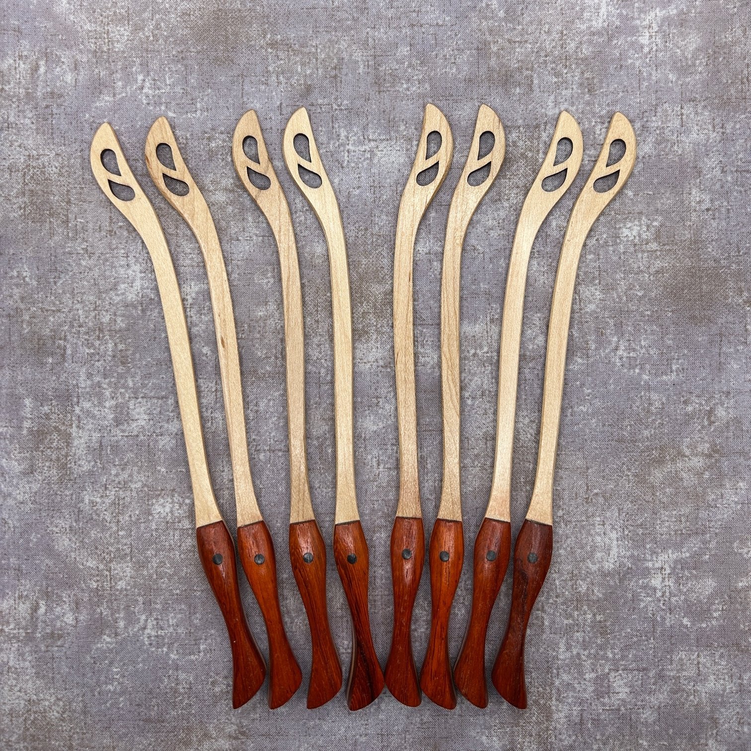 Wisp - Maple & Birdseye Maple with Padauk grip 7.3-8.5g