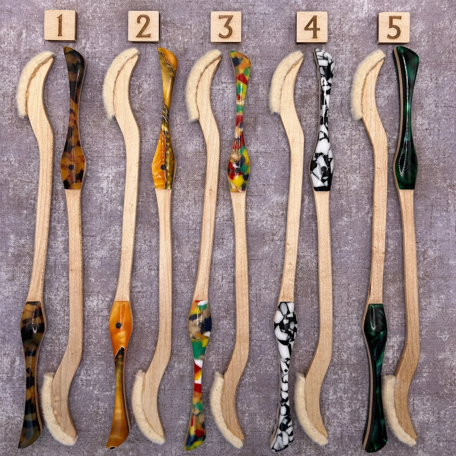 Double Bit Axe Hammered Duclimer Hammer — Wolf Hill Woodworking