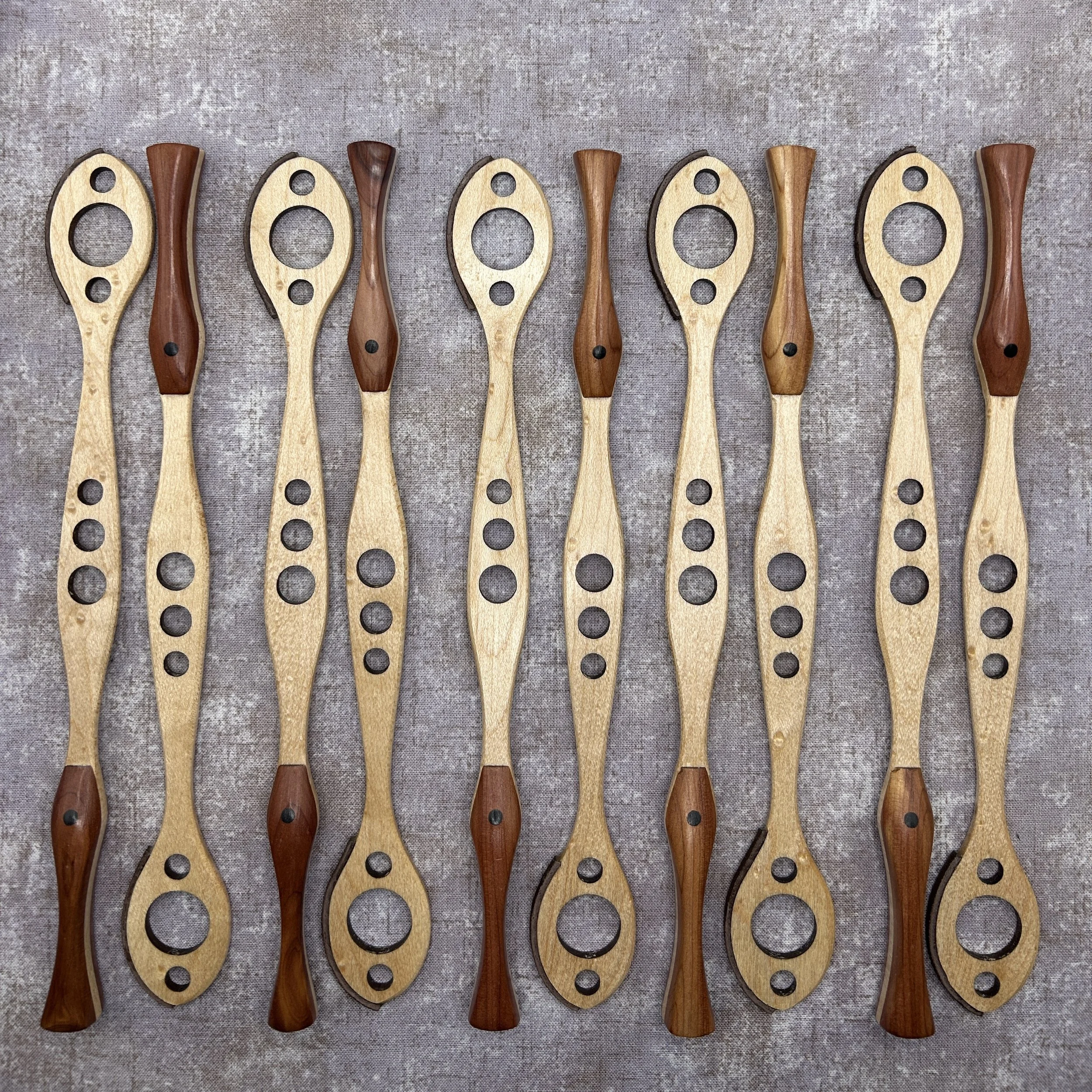 Zephyr - Birdseye Maple with Cedar grip 7.5-7.9g